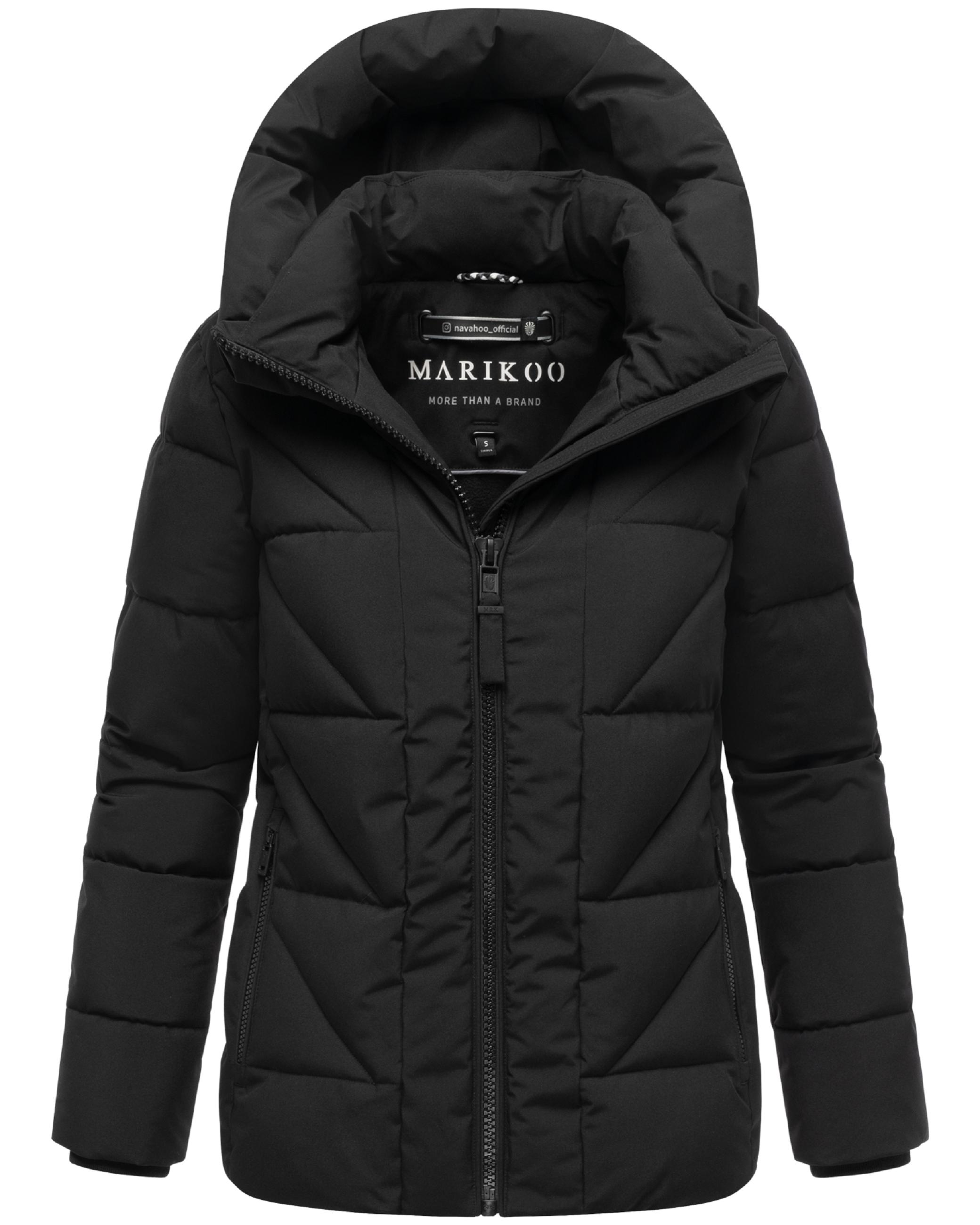 Winter Steppjacke "Kuschelnasee 16" Black