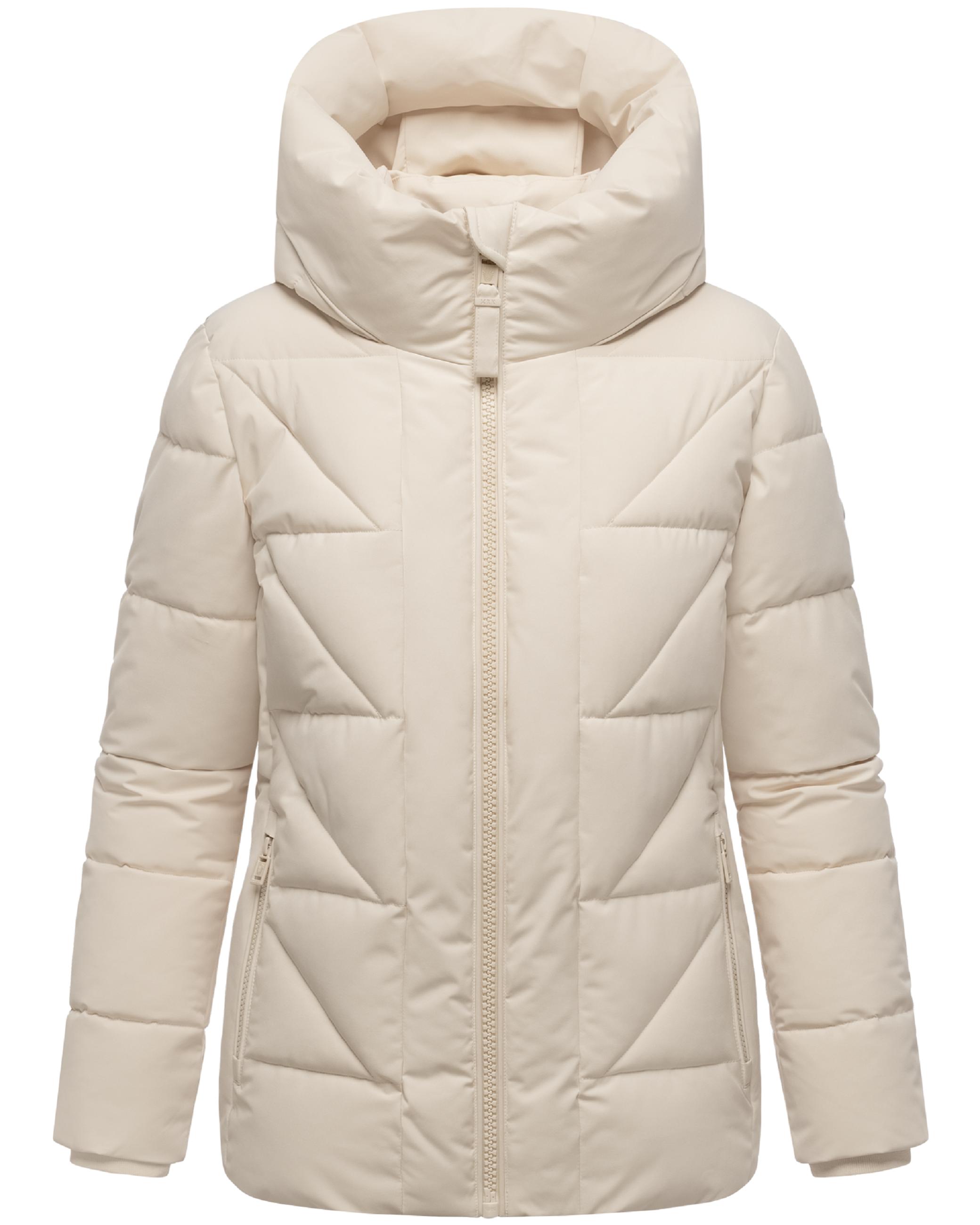 Winter Steppjacke "Kuschelnasee 16" Cream