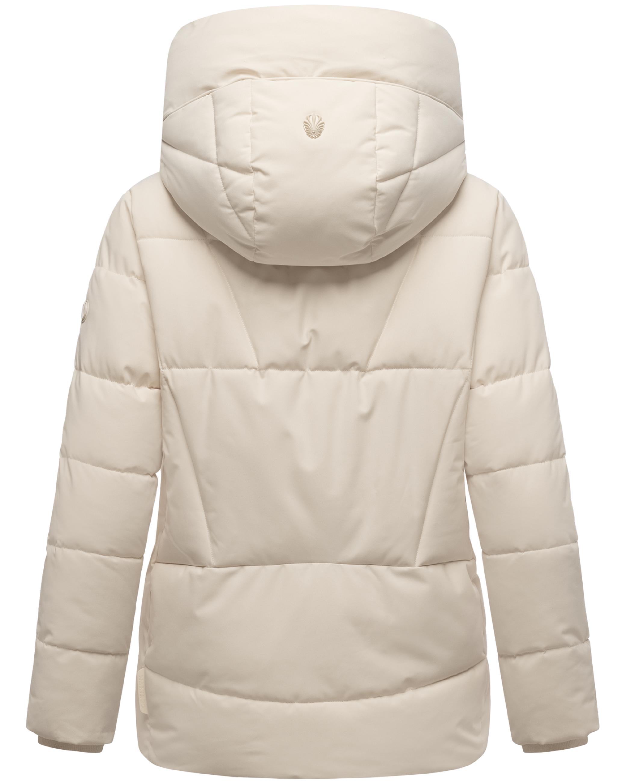 Winter Steppjacke "Kuschelnasee 16" Cream