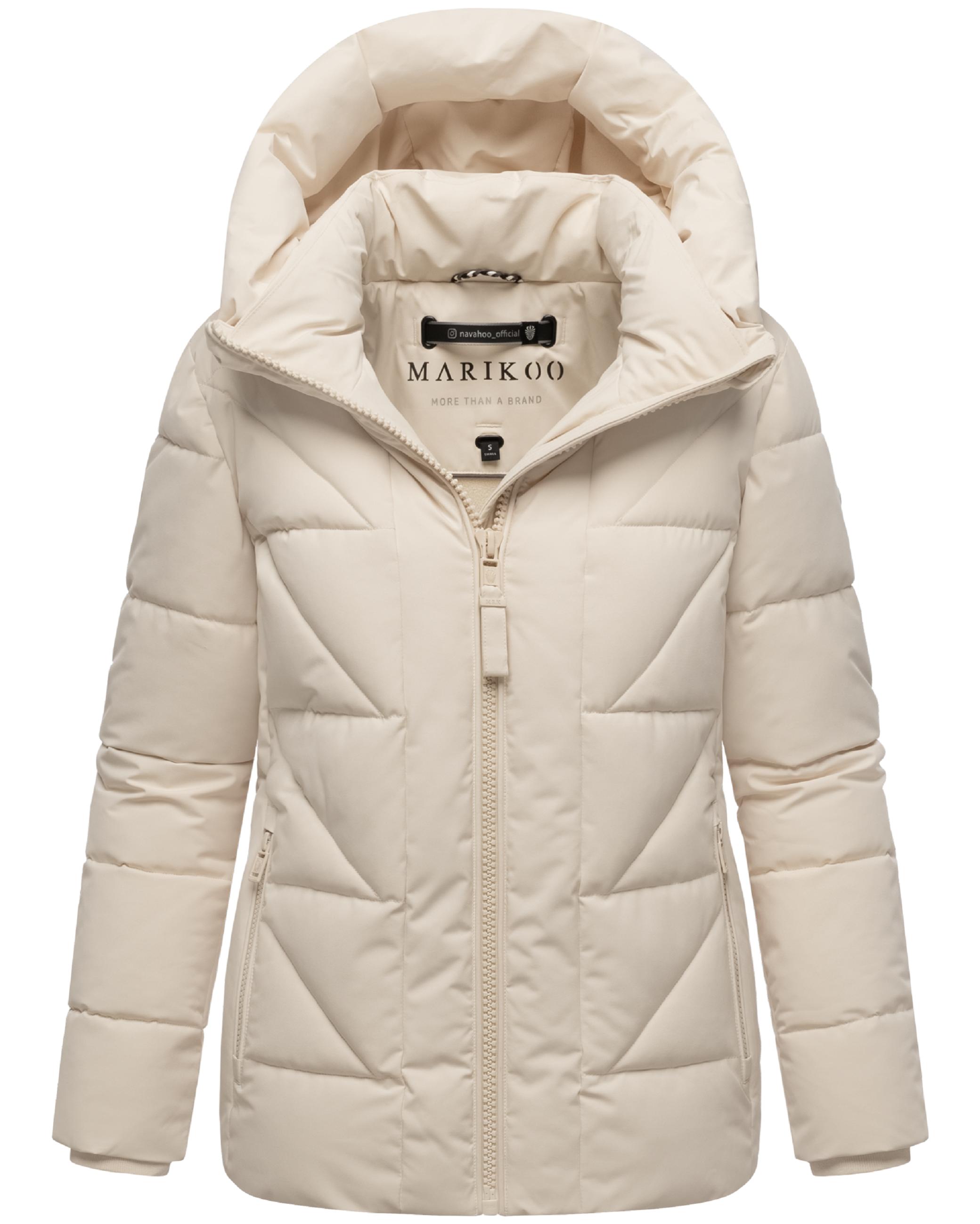 Winter Steppjacke "Kuschelnasee 16" Cream
