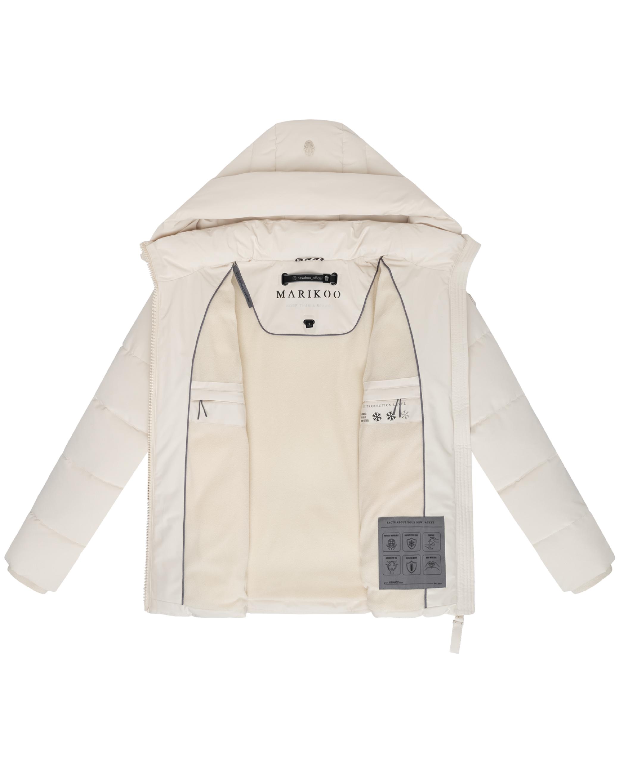 Winter Steppjacke "Kuschelnasee 16" Cream