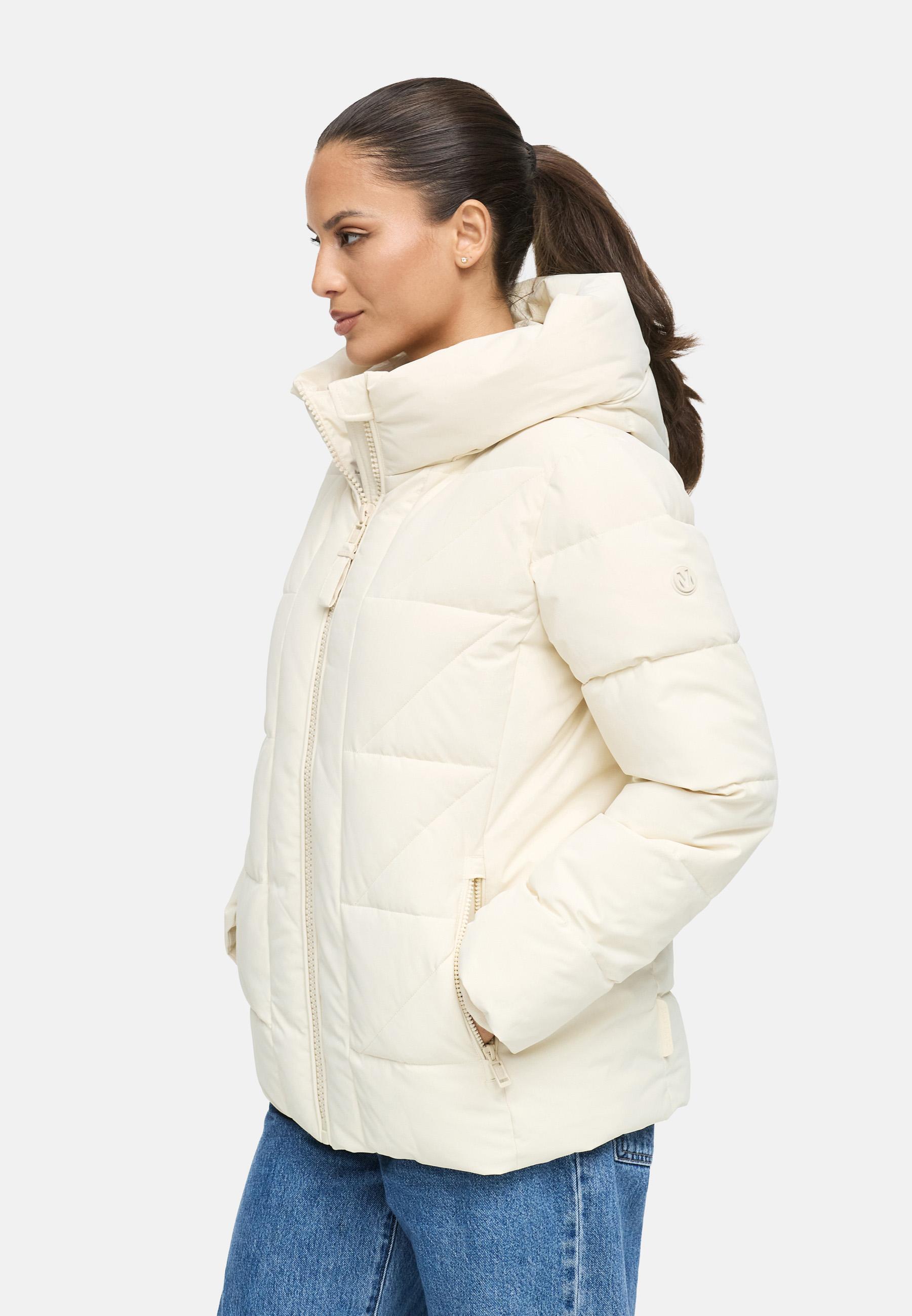 Winter Steppjacke "Kuschelnasee 16" Cream