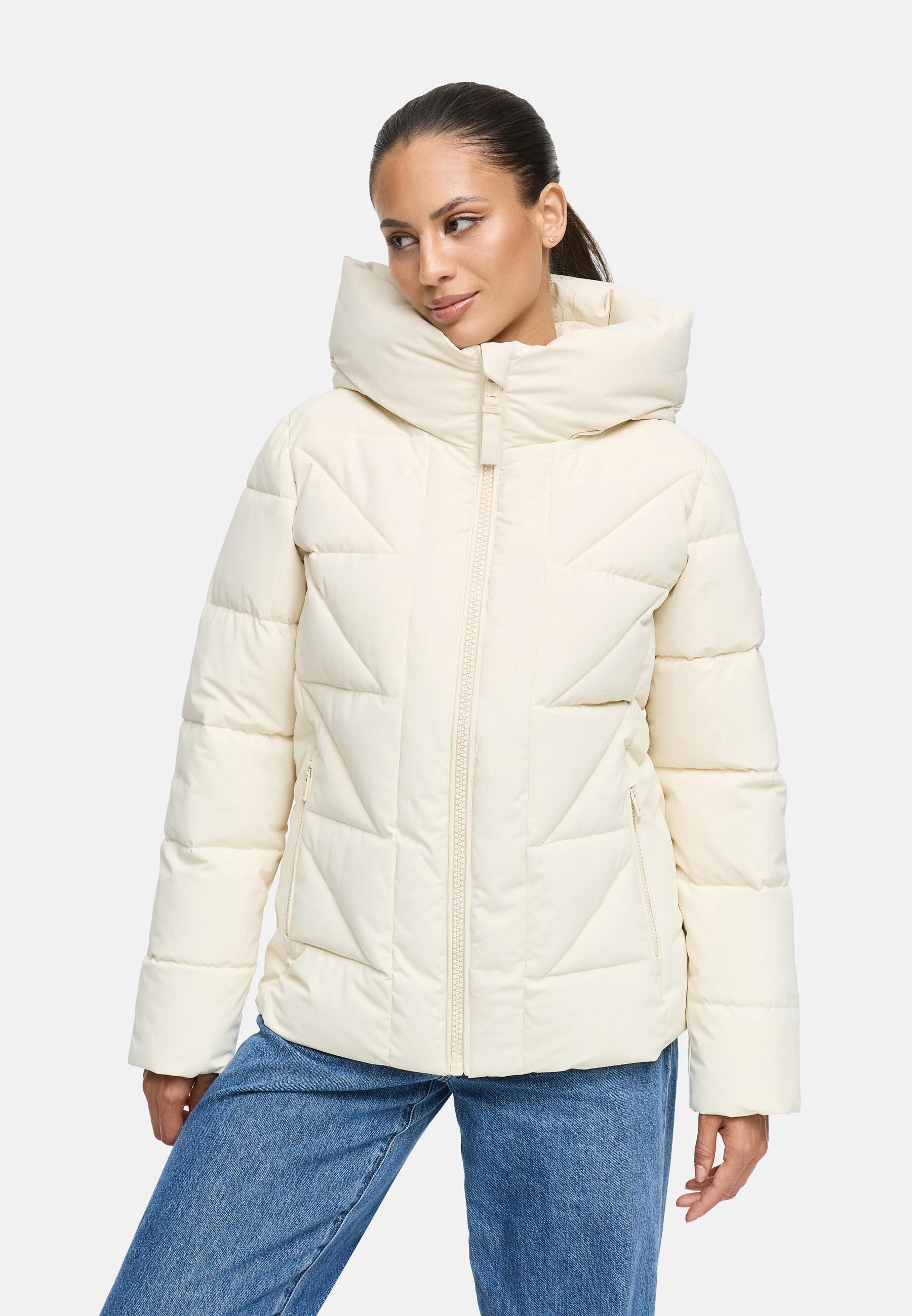 Winter Steppjacke "Kuschelnasee 16" Cream
