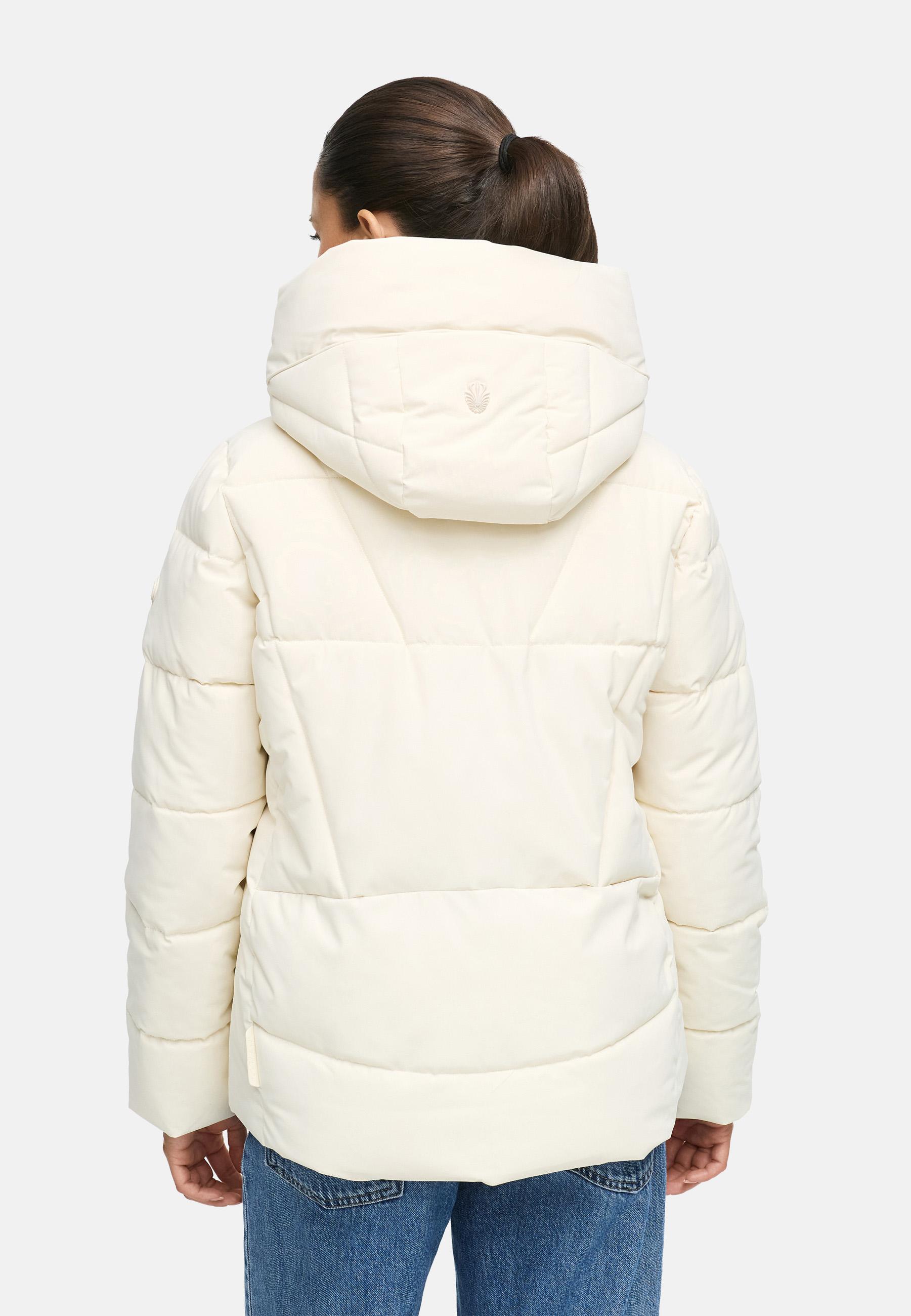 Winter Steppjacke "Kuschelnasee 16" Cream