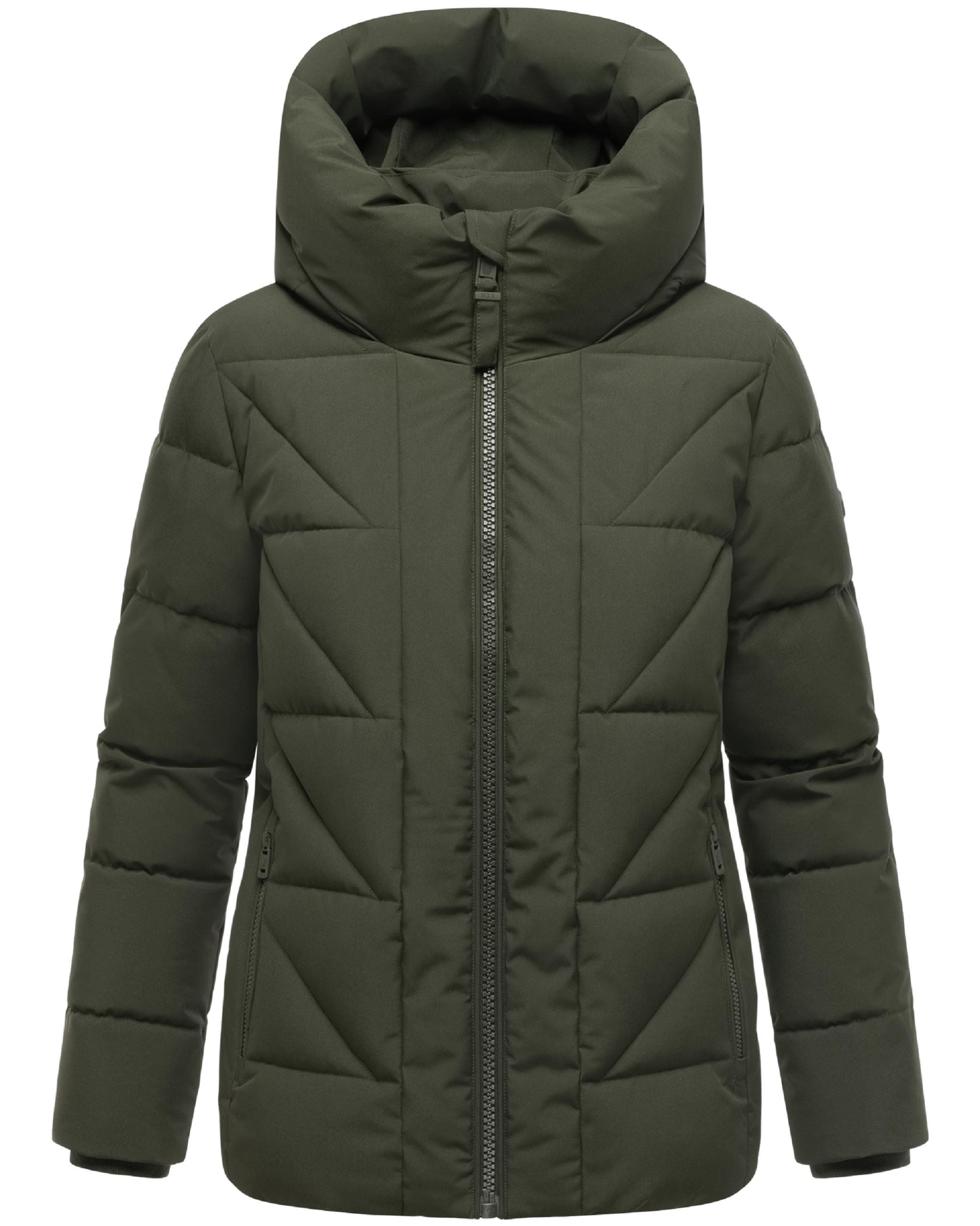 Winter Steppjacke "Kuschelnasee 16" Dark Olive