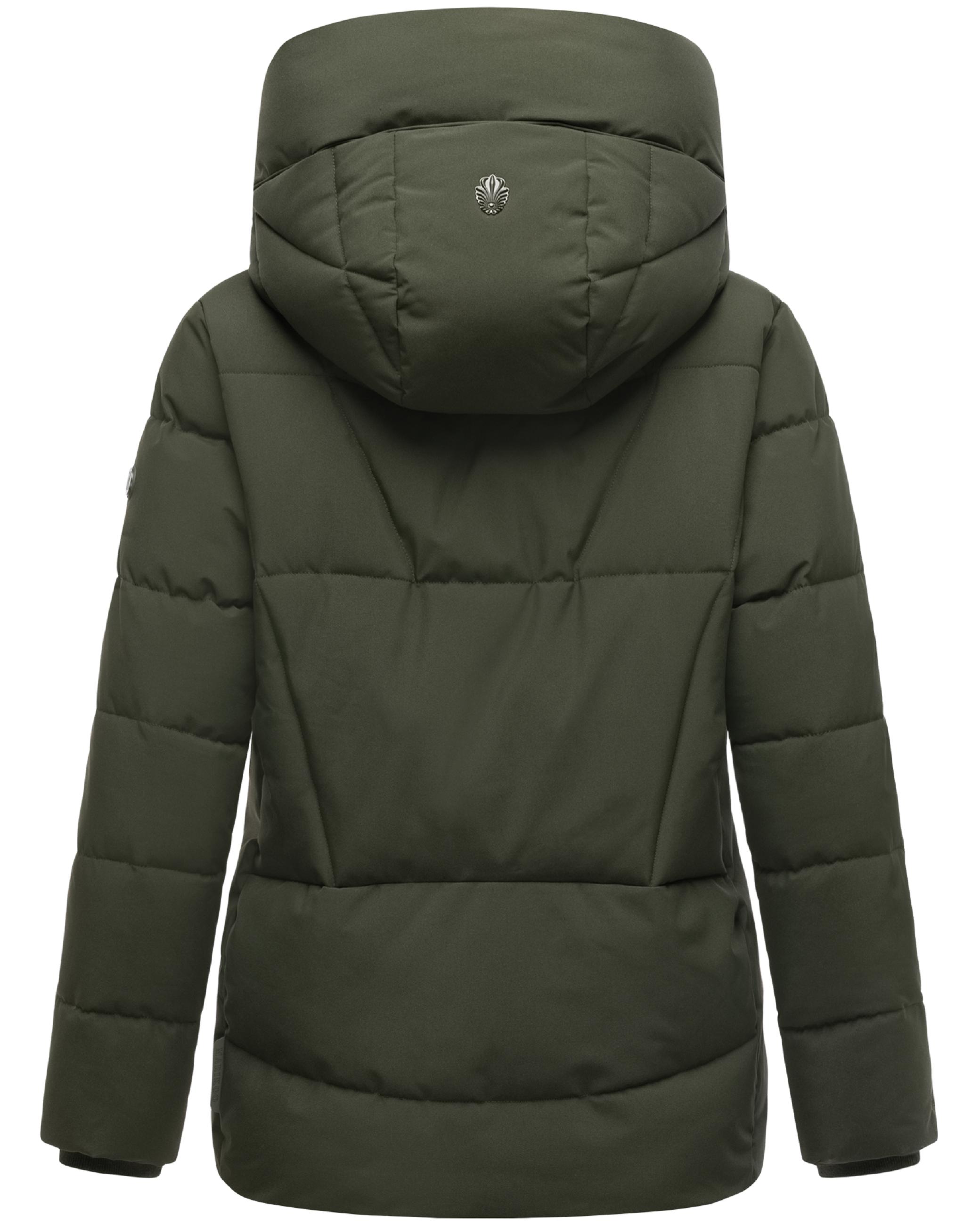 Winter Steppjacke "Kuschelnasee 16" Dark Olive
