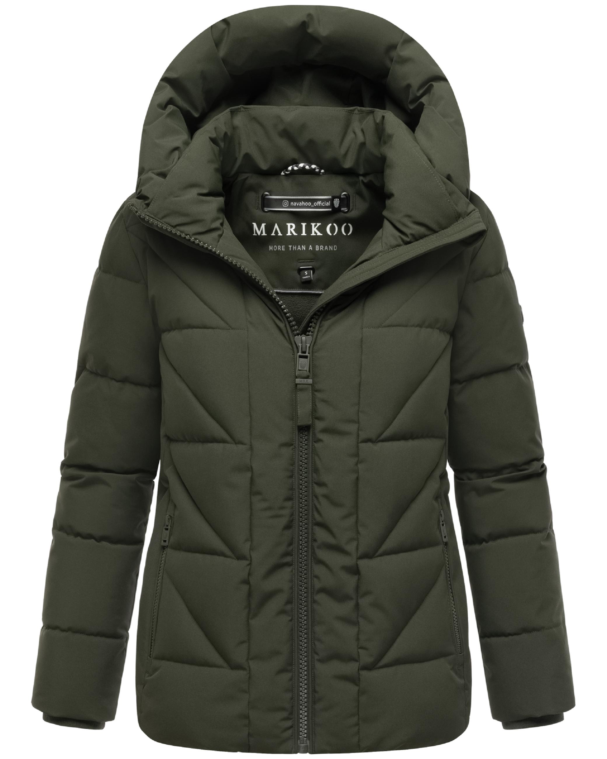 Winter Steppjacke "Kuschelnasee 16" Dark Olive
