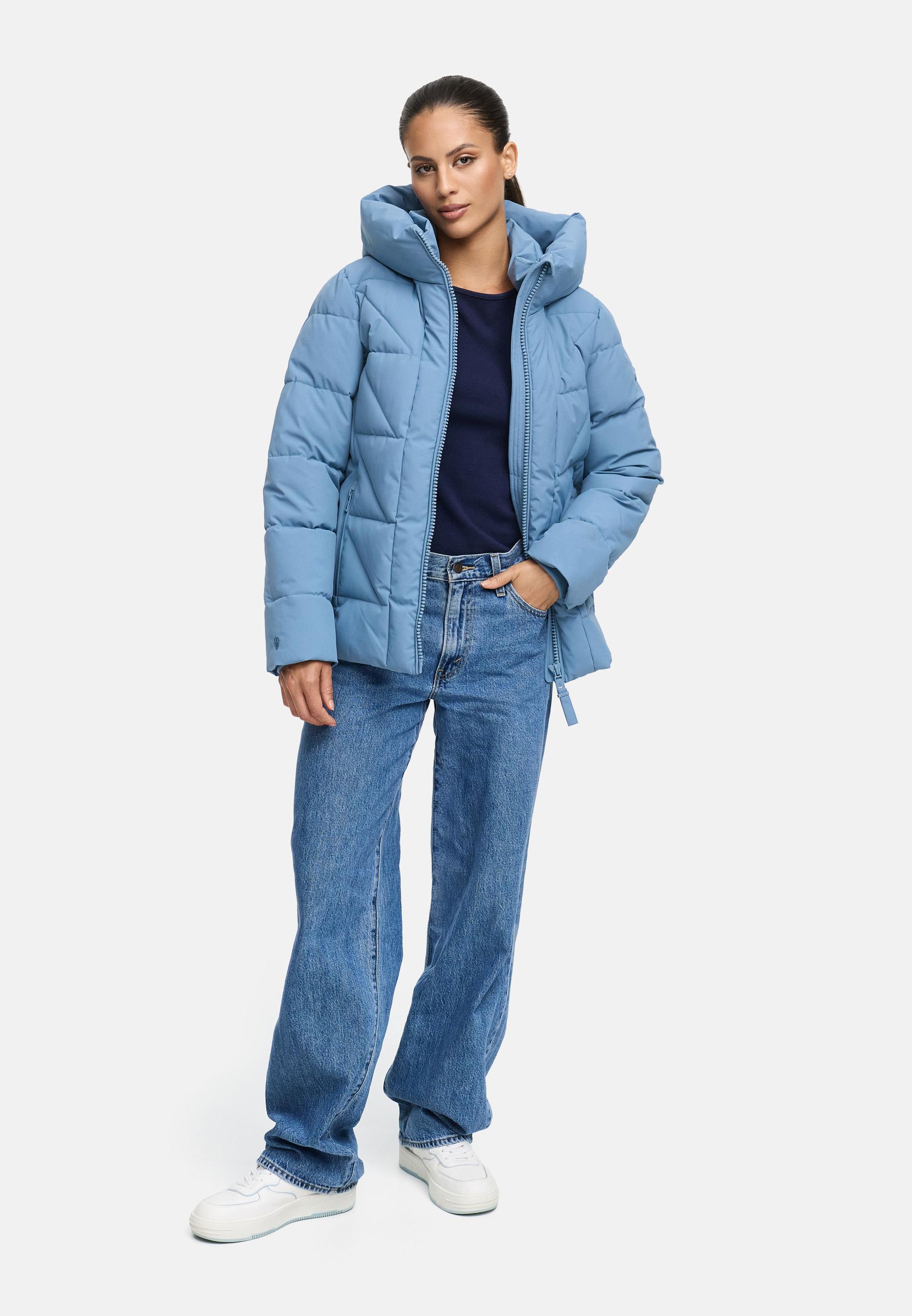 Winter Steppjacke "Kuschelnasee 16" Powder Blue