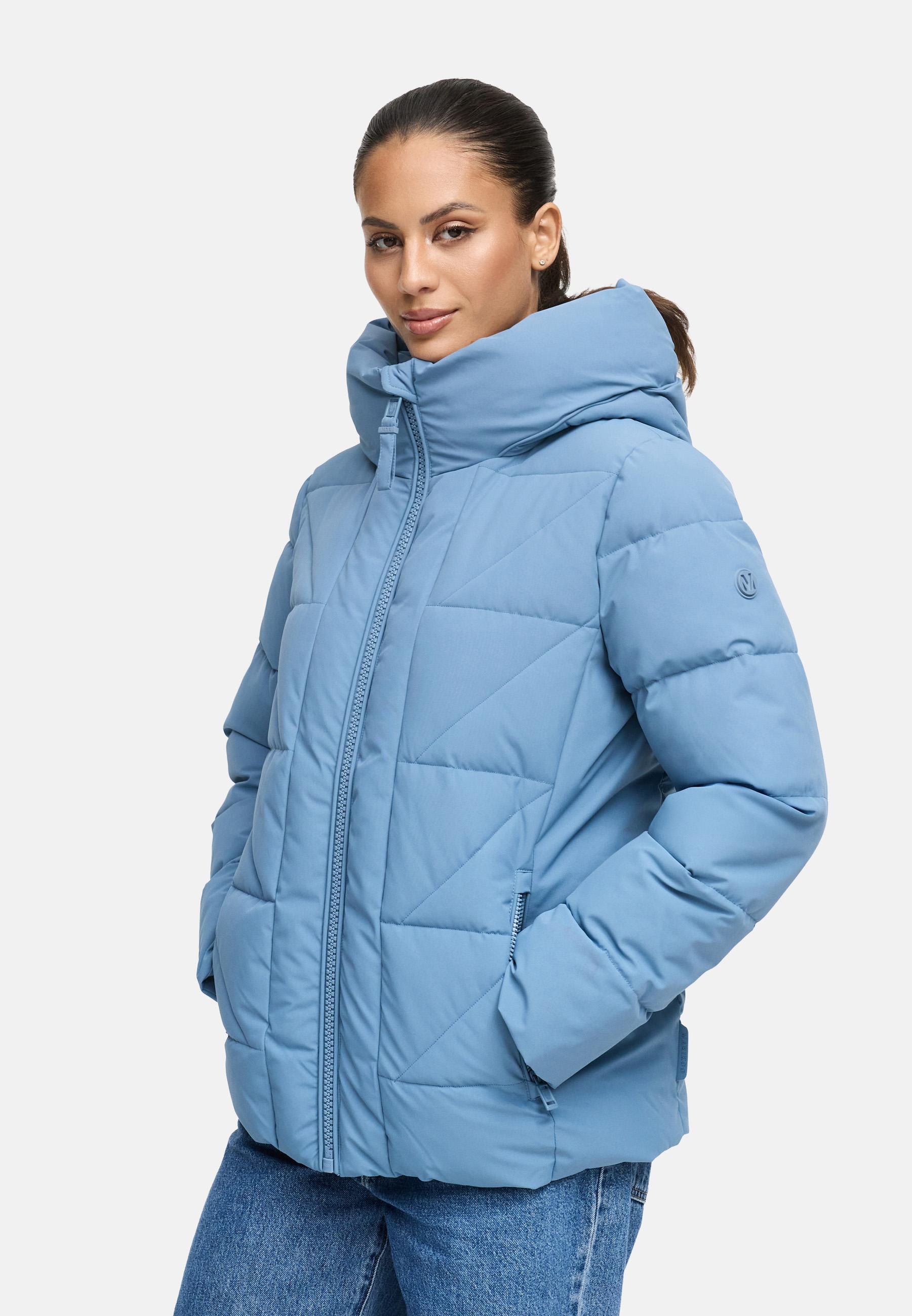Winter Steppjacke "Kuschelnasee 16" Powder Blue