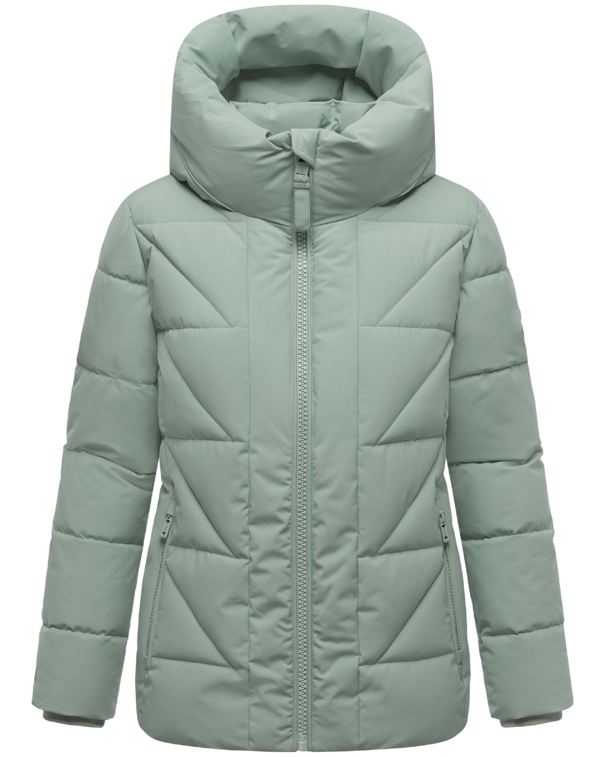 Winter Steppjacke "Kuschelnasee 16" Smokey Mint
