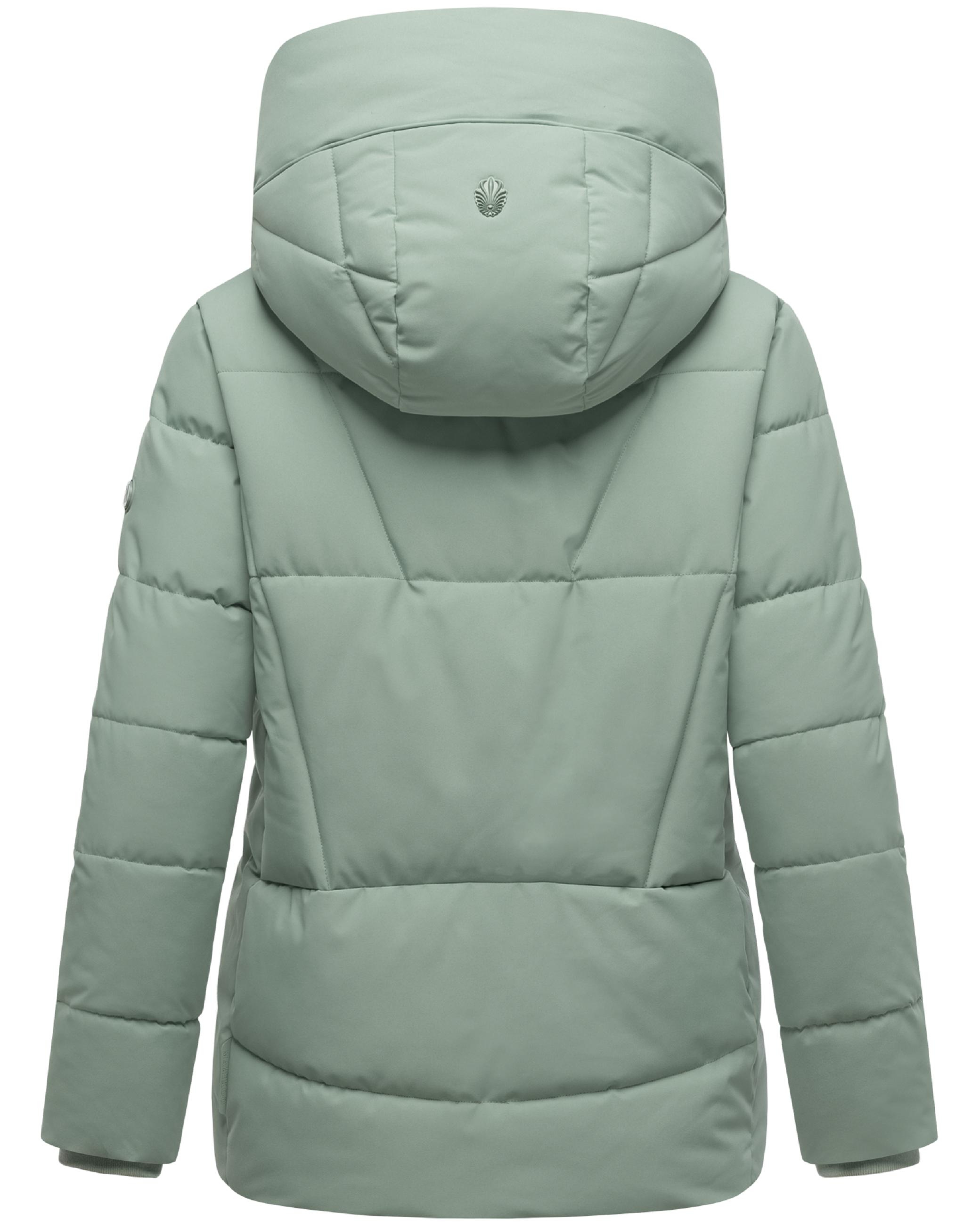 Winter Steppjacke "Kuschelnasee 16" Smokey Mint