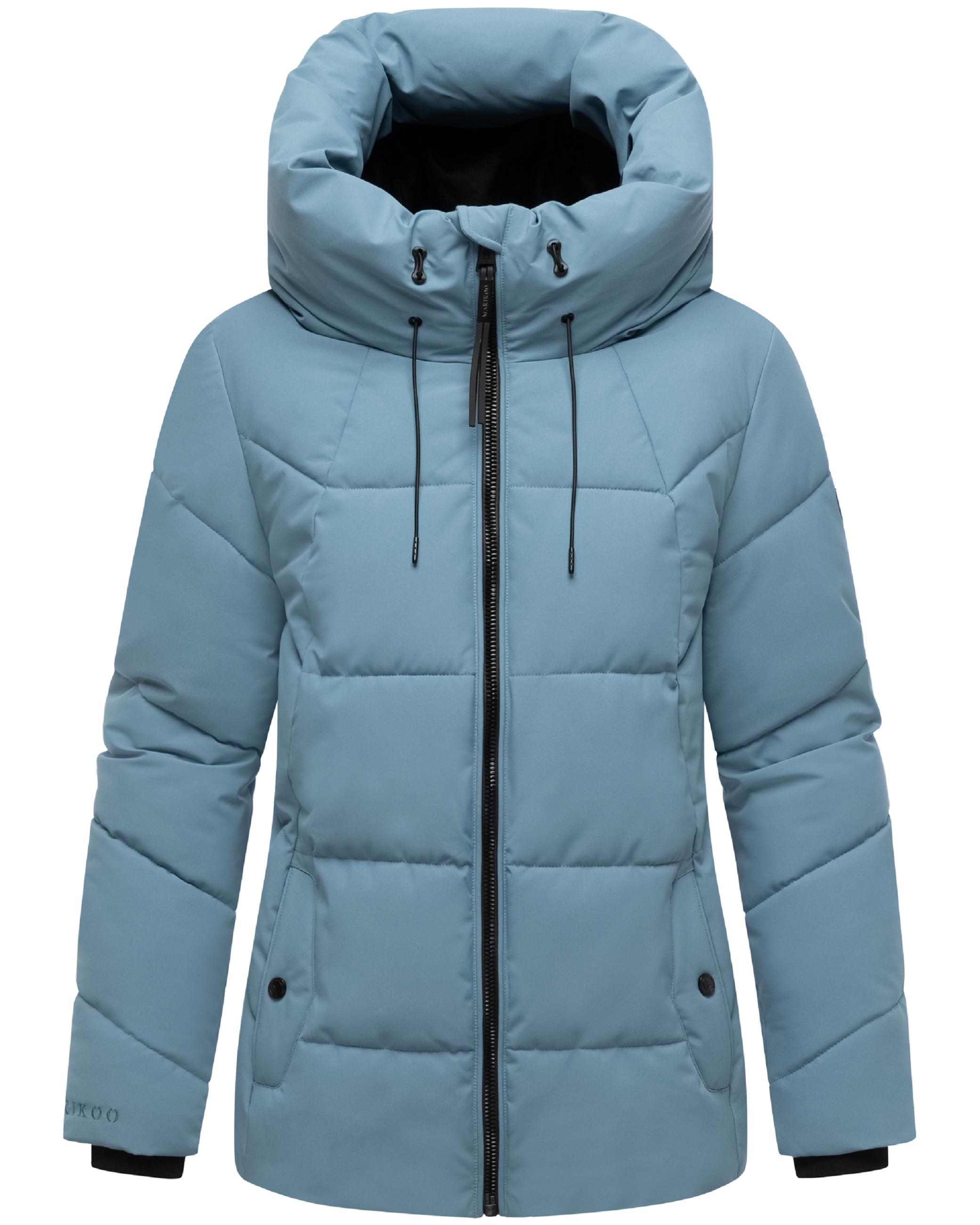 Winter Steppjacke mit Kapuze "Kuscheltatze XVI" Powder Blue