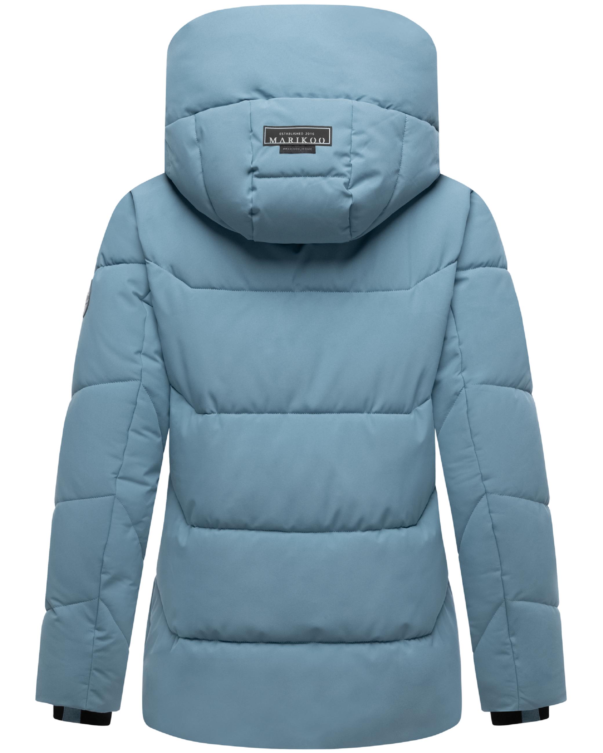 Winter Steppjacke mit Kapuze "Kuscheltatze XVI" Powder Blue