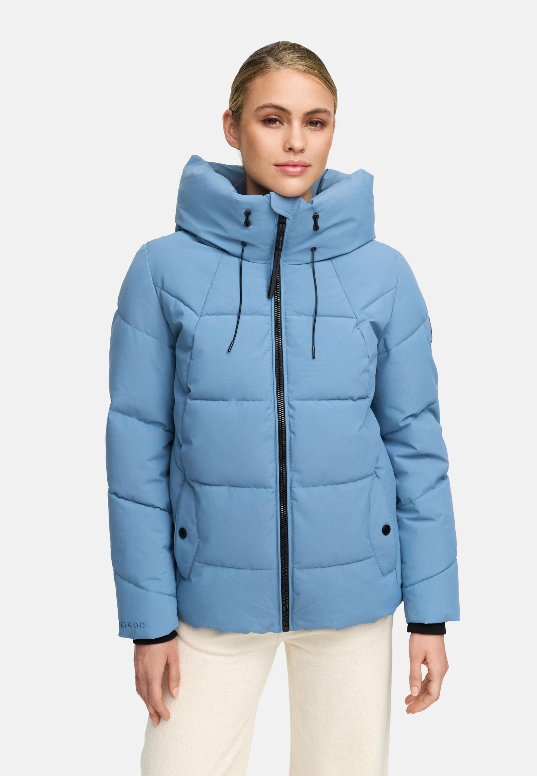 Winter Steppjacke mit Kapuze "Kuscheltatze XVI" Powder Blue