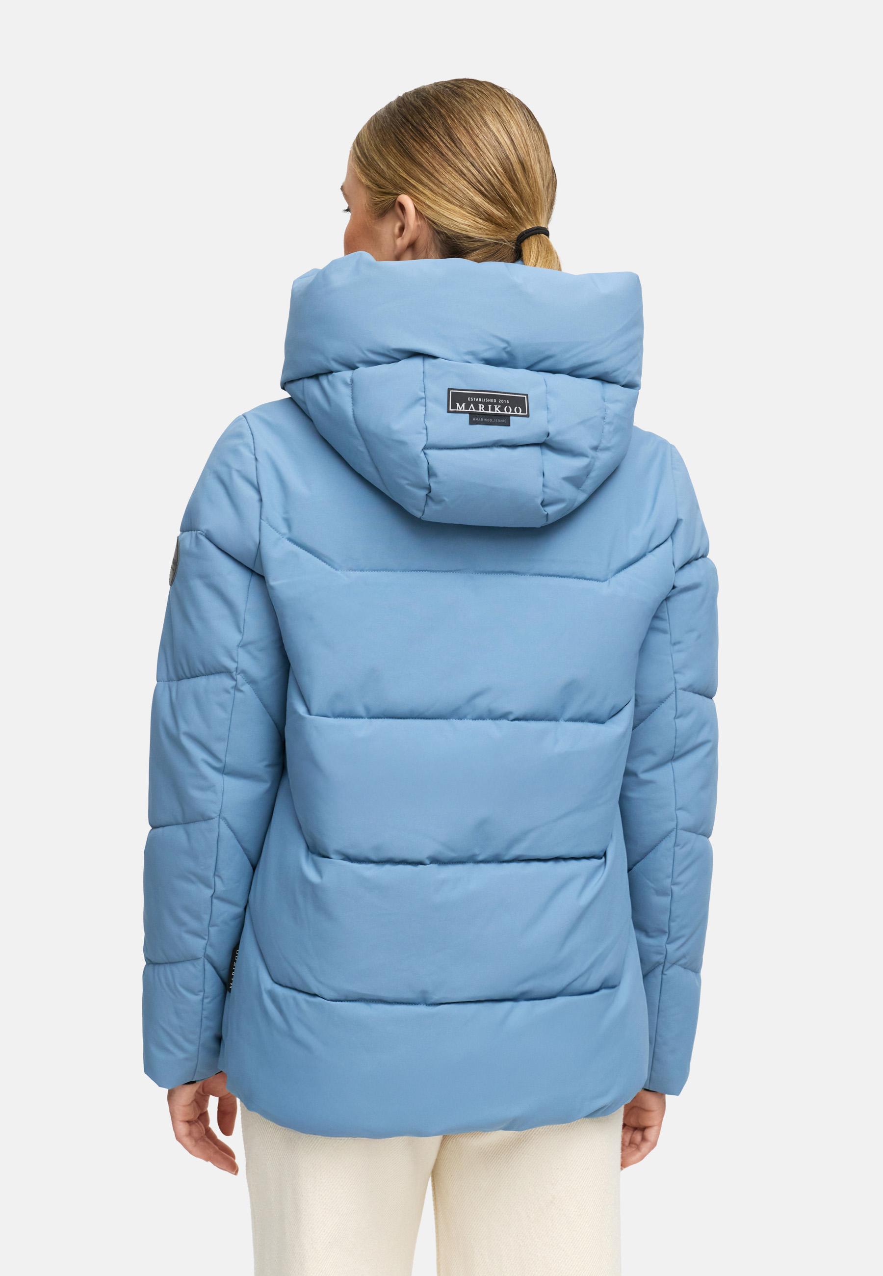 Winter Steppjacke mit Kapuze "Kuscheltatze XVI" Powder Blue