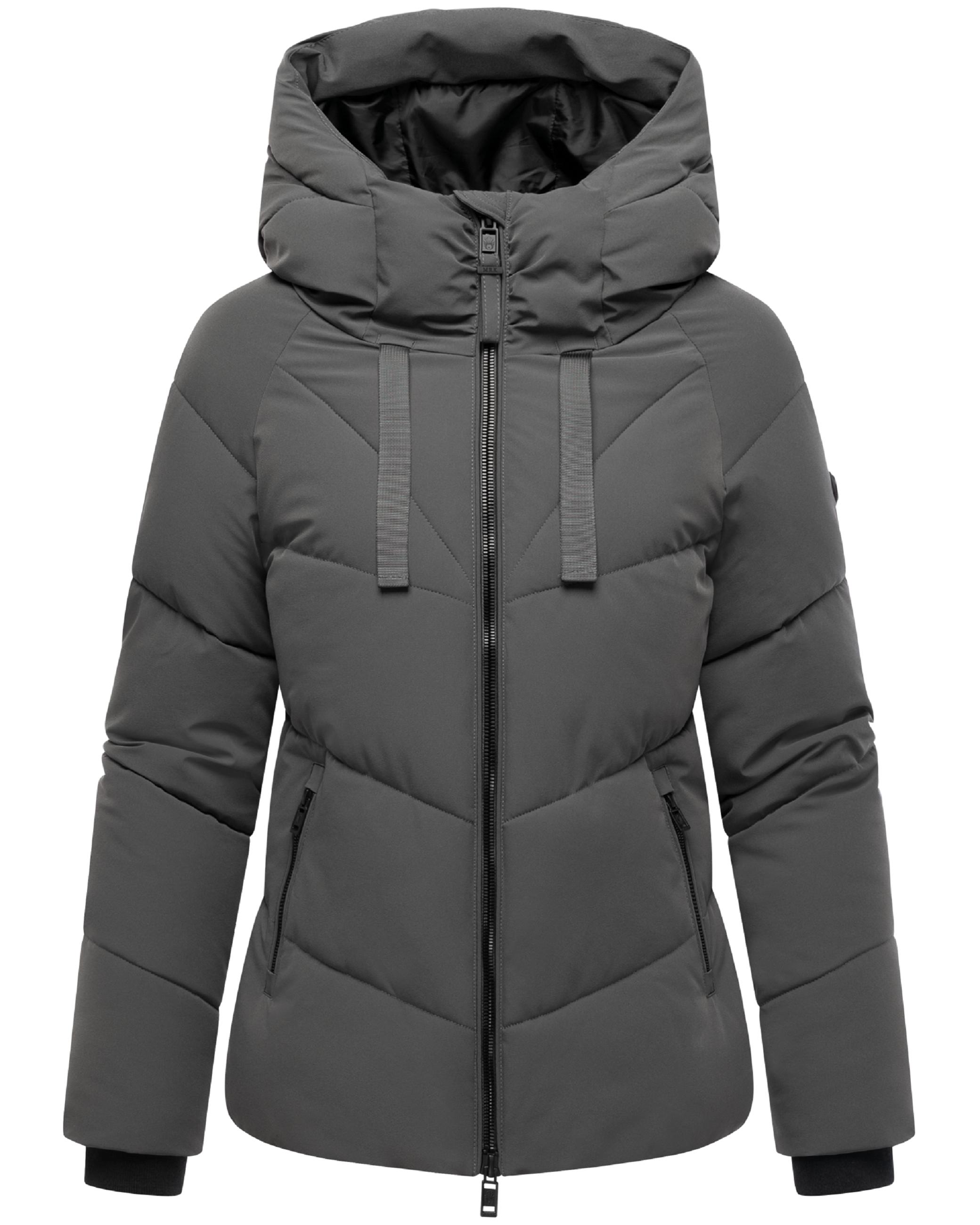 Steppjacke mit Kapuze "Kwamee 16" Anthracite