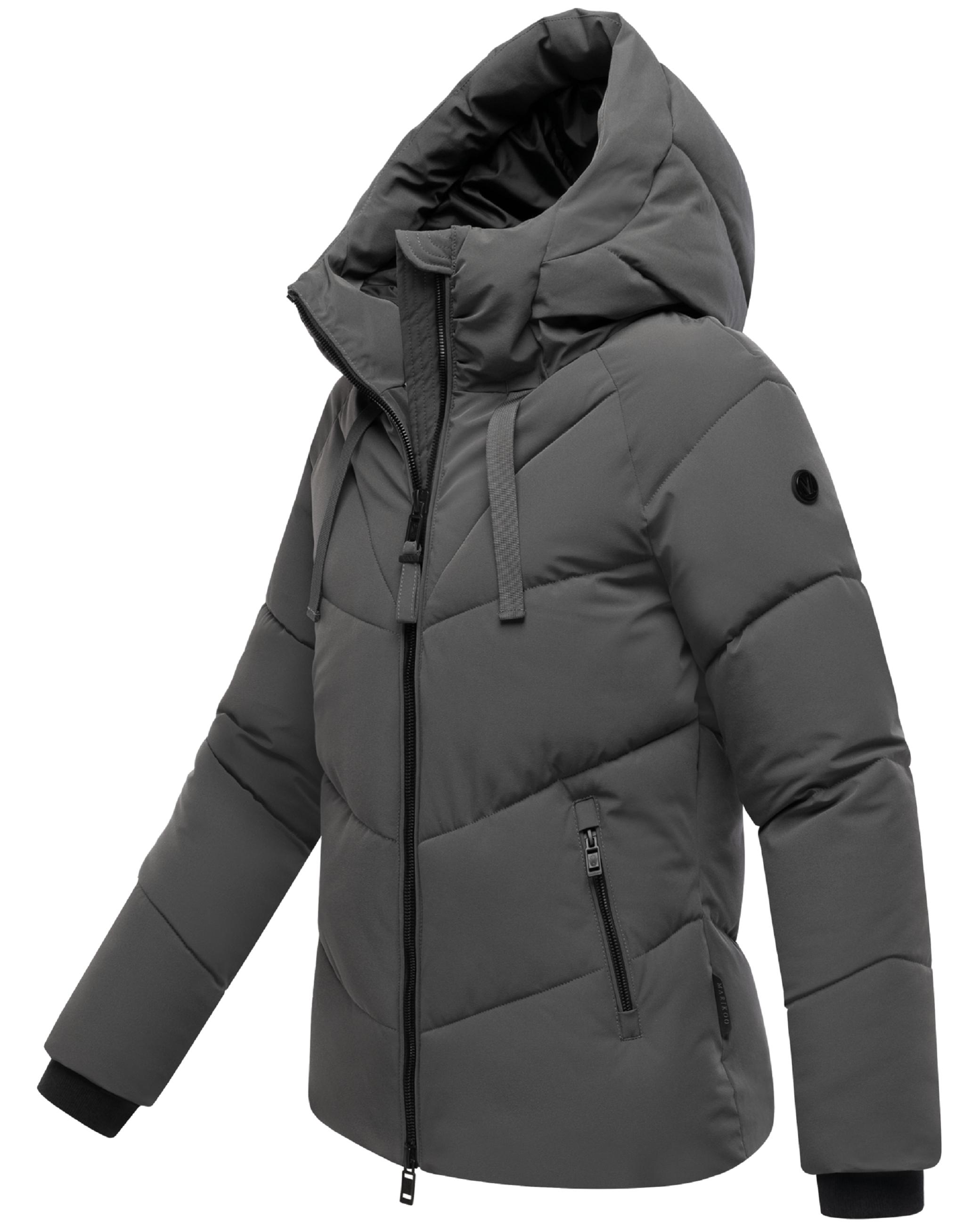 Steppjacke mit Kapuze "Kwamee 16" Anthracite