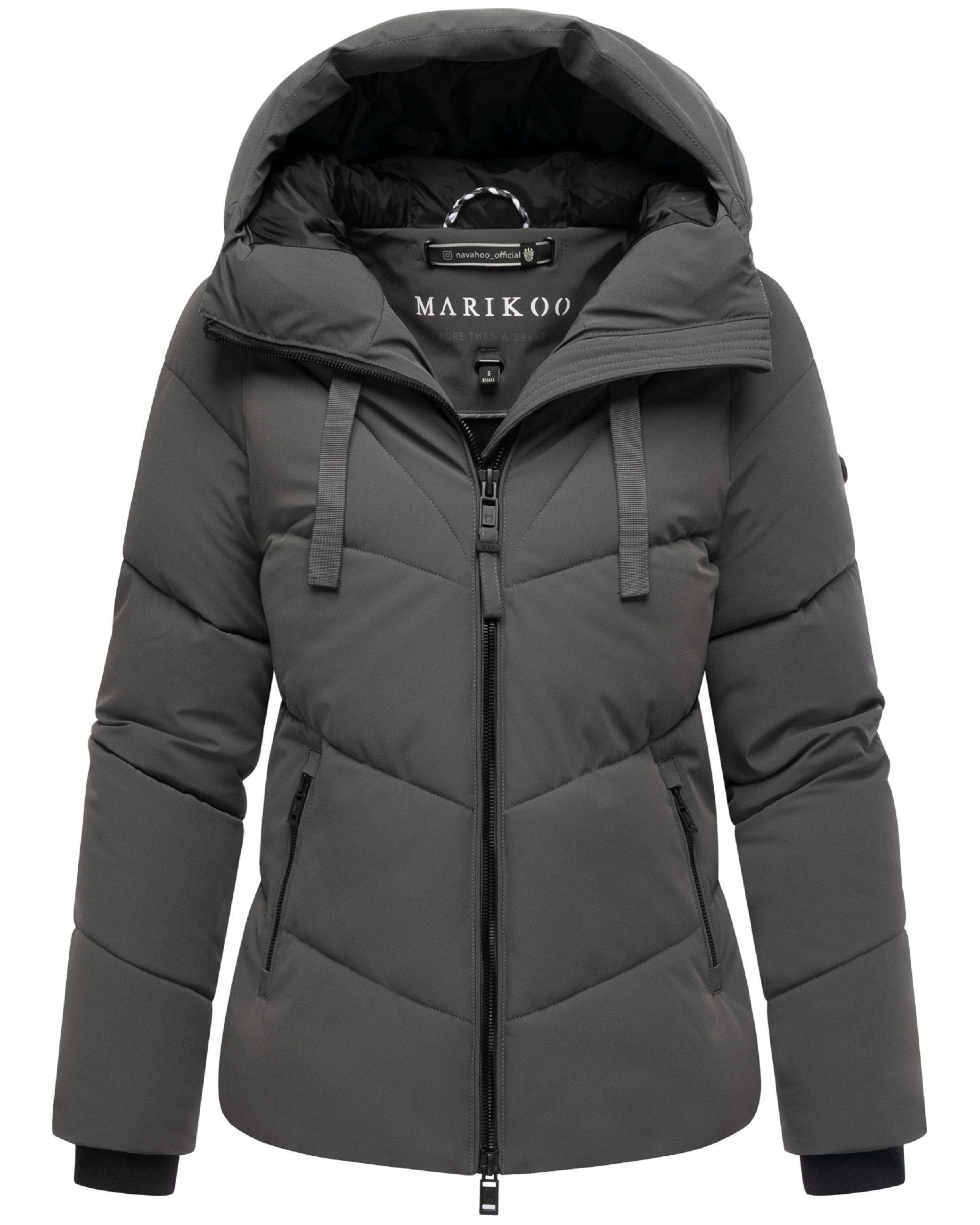 Steppjacke mit Kapuze "Kwamee 16" Anthracite