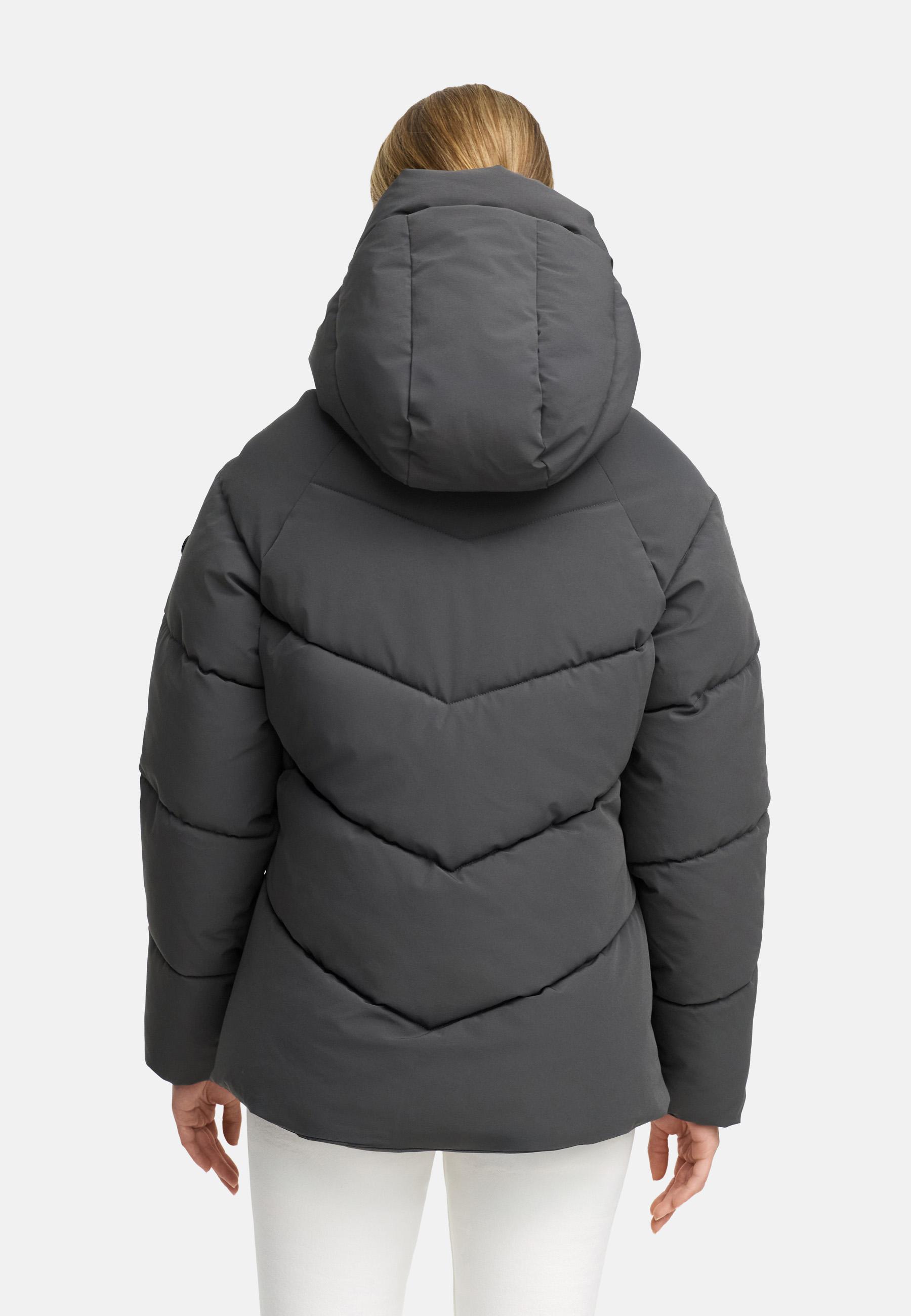 Steppjacke mit Kapuze "Kwamee 16" Anthracite