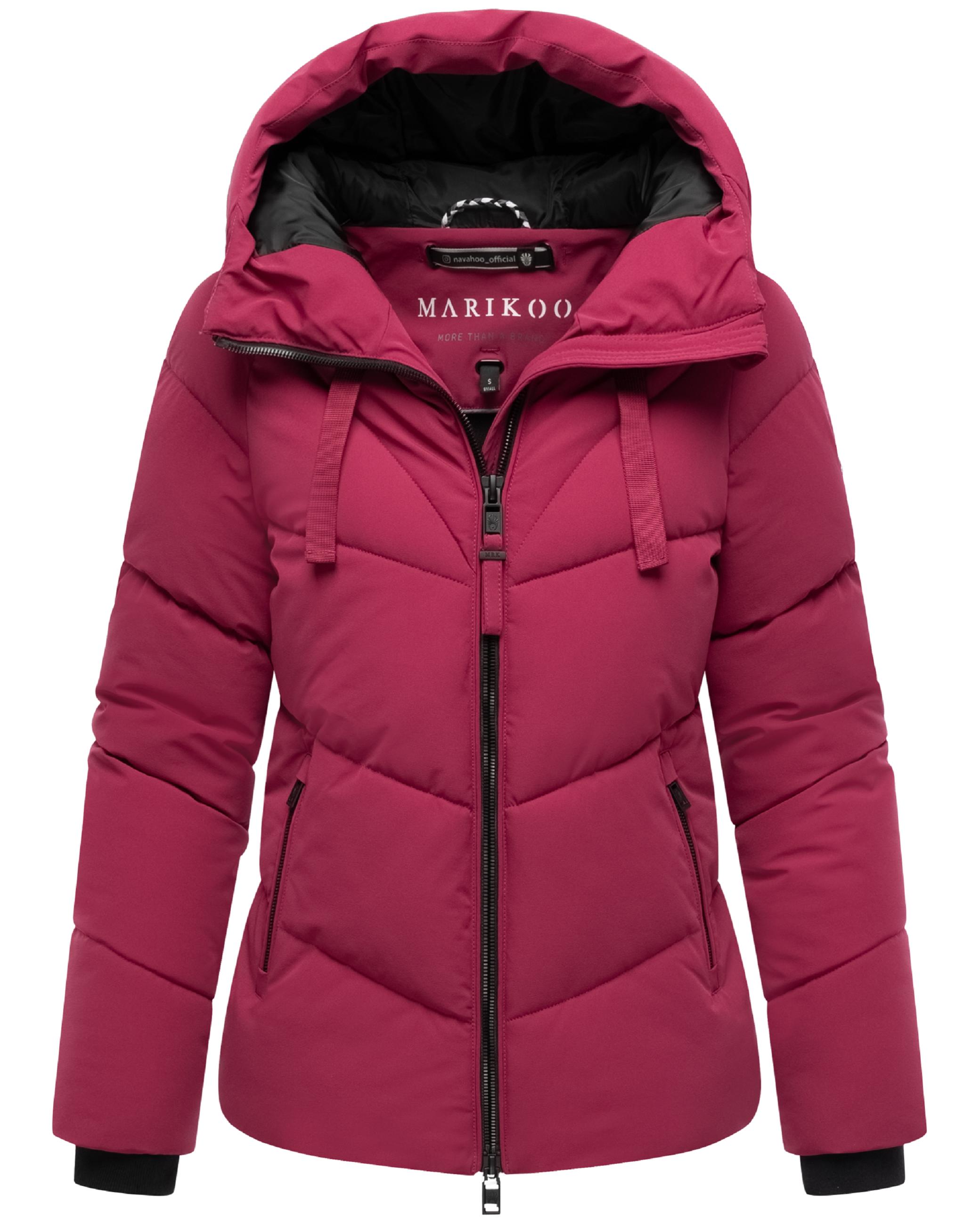 Steppjacke mit Kapuze "Kwamee 16" Berry Wine
