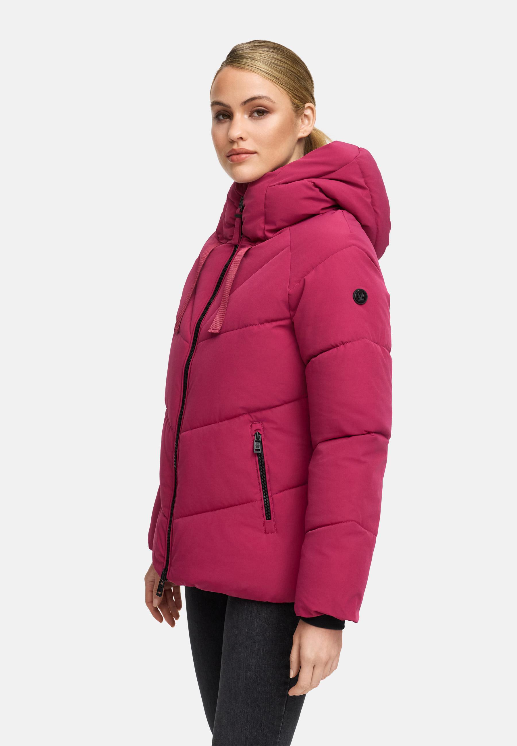 Steppjacke mit Kapuze "Kwamee 16" Berry Wine