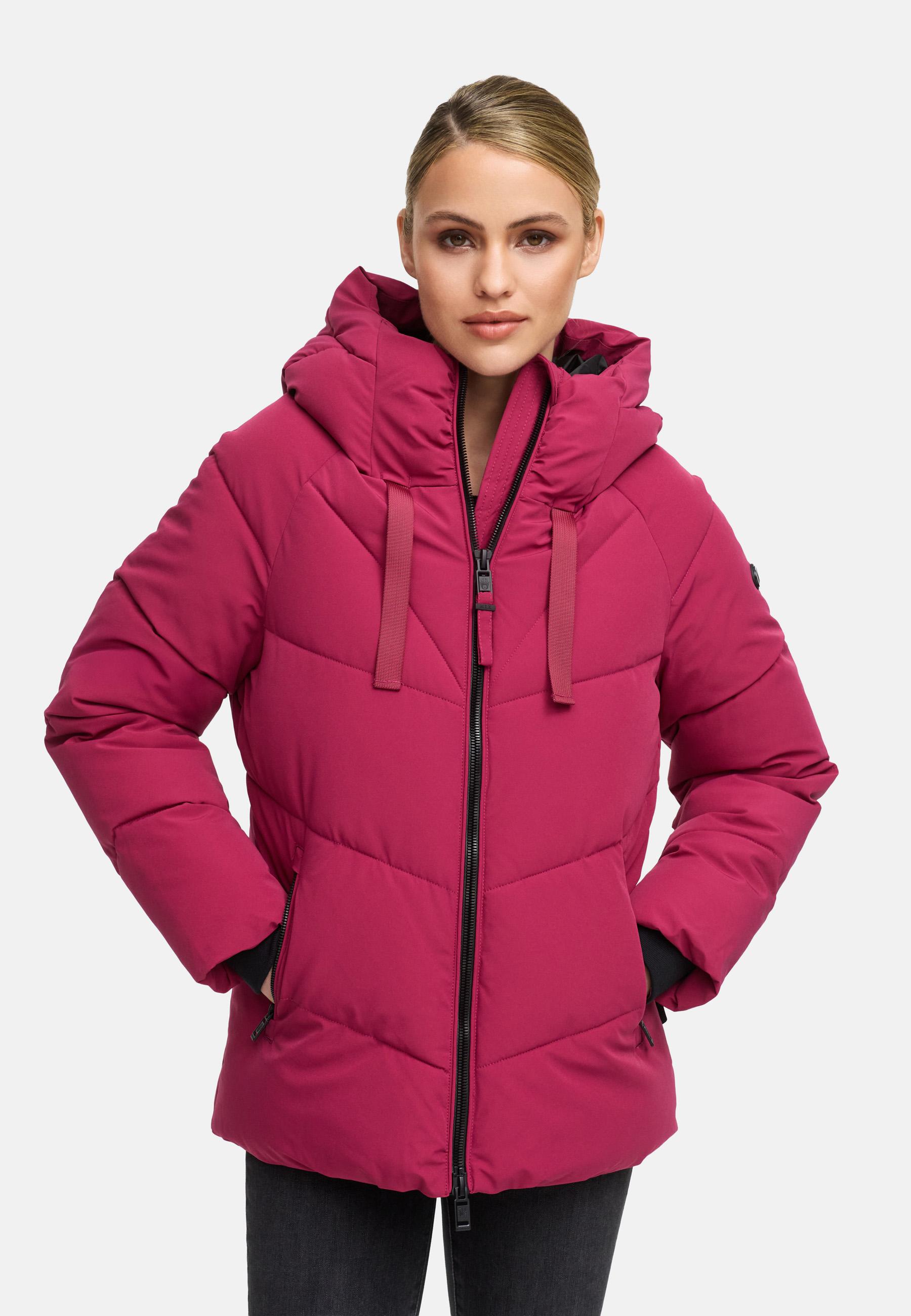 Steppjacke mit Kapuze "Kwamee 16" Berry Wine