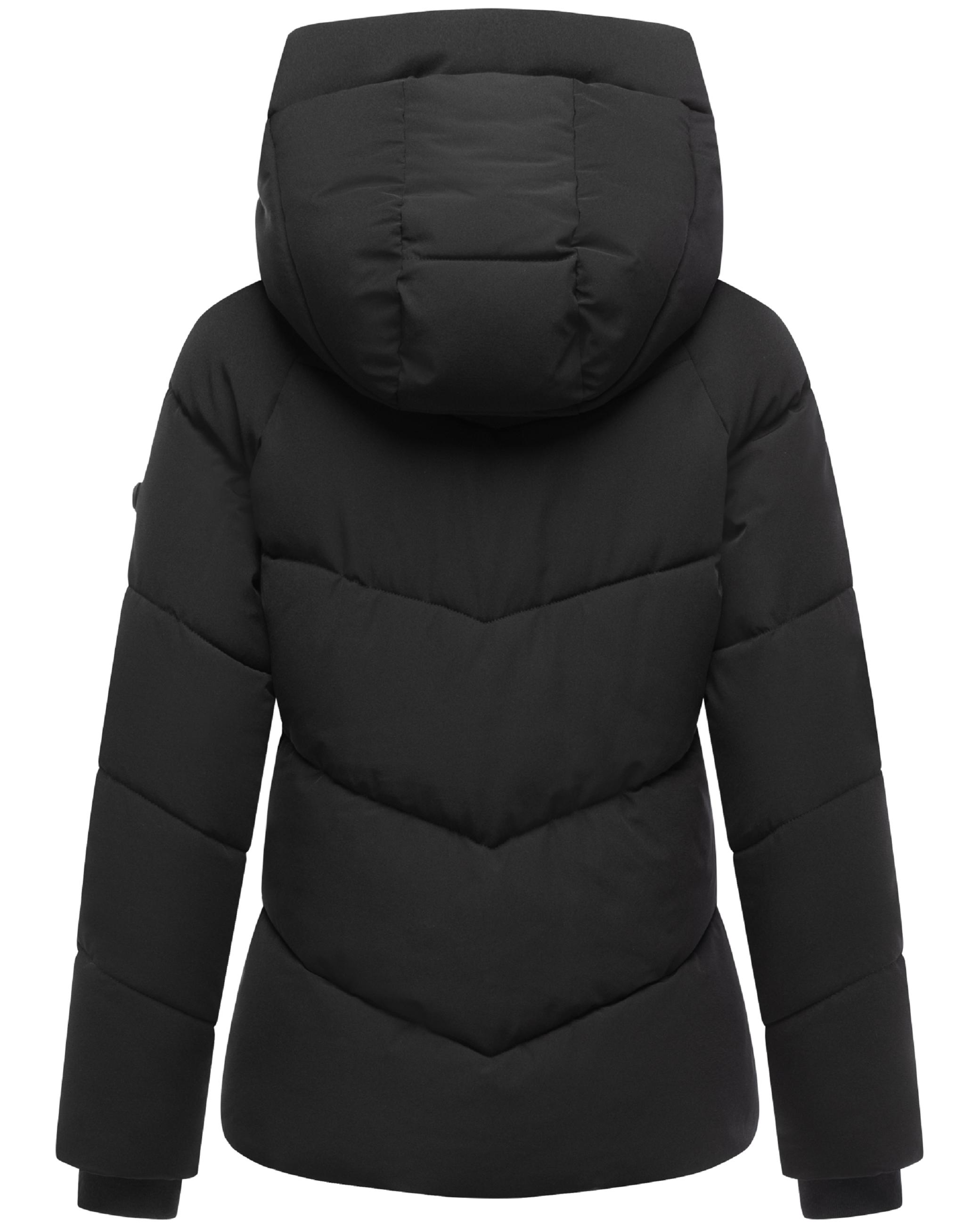 Steppjacke mit Kapuze "Kwamee 16" Black