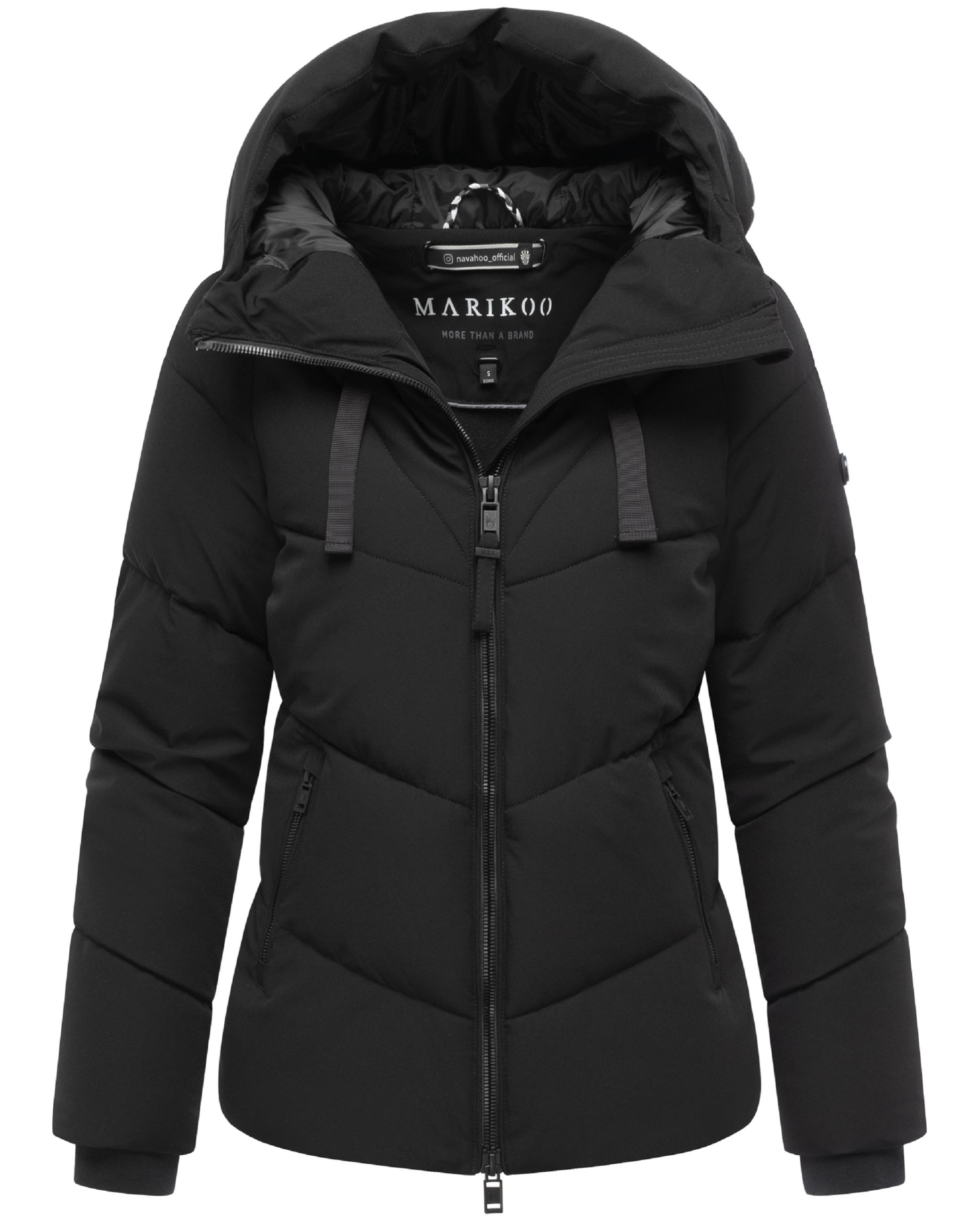 Steppjacke mit Kapuze "Kwamee 16" Black