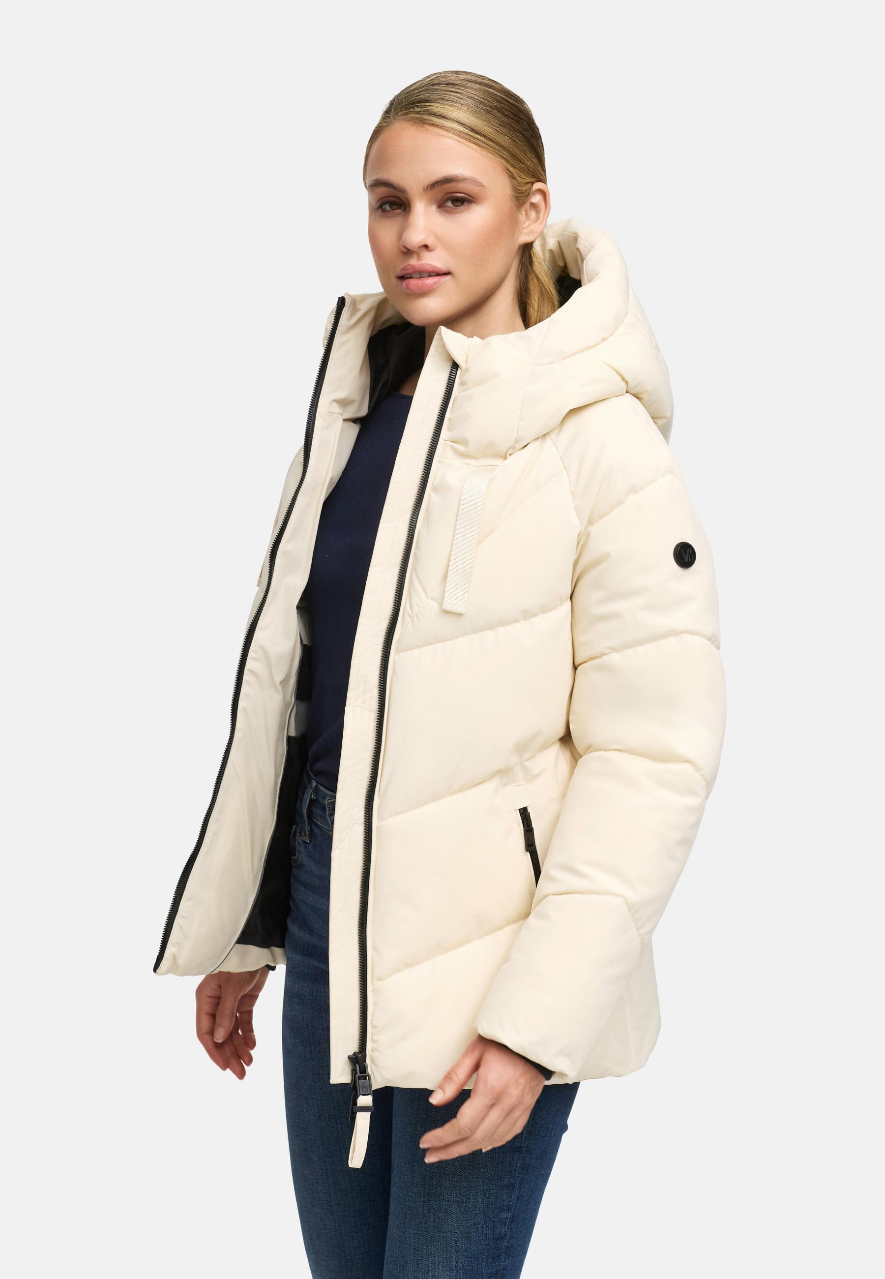Steppjacke mit Kapuze "Kwamee 16" Cream