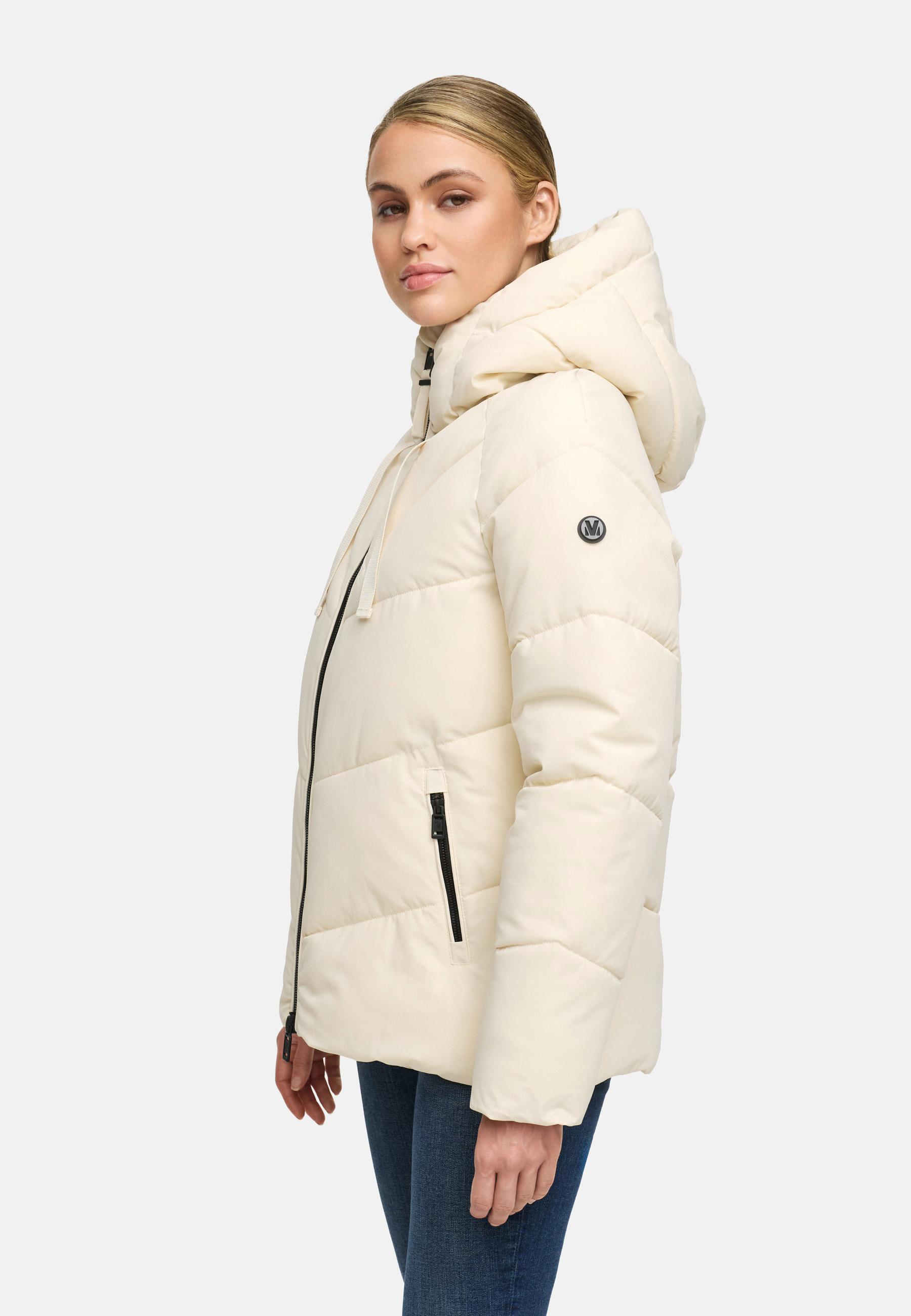 Steppjacke mit Kapuze "Kwamee 16" Cream