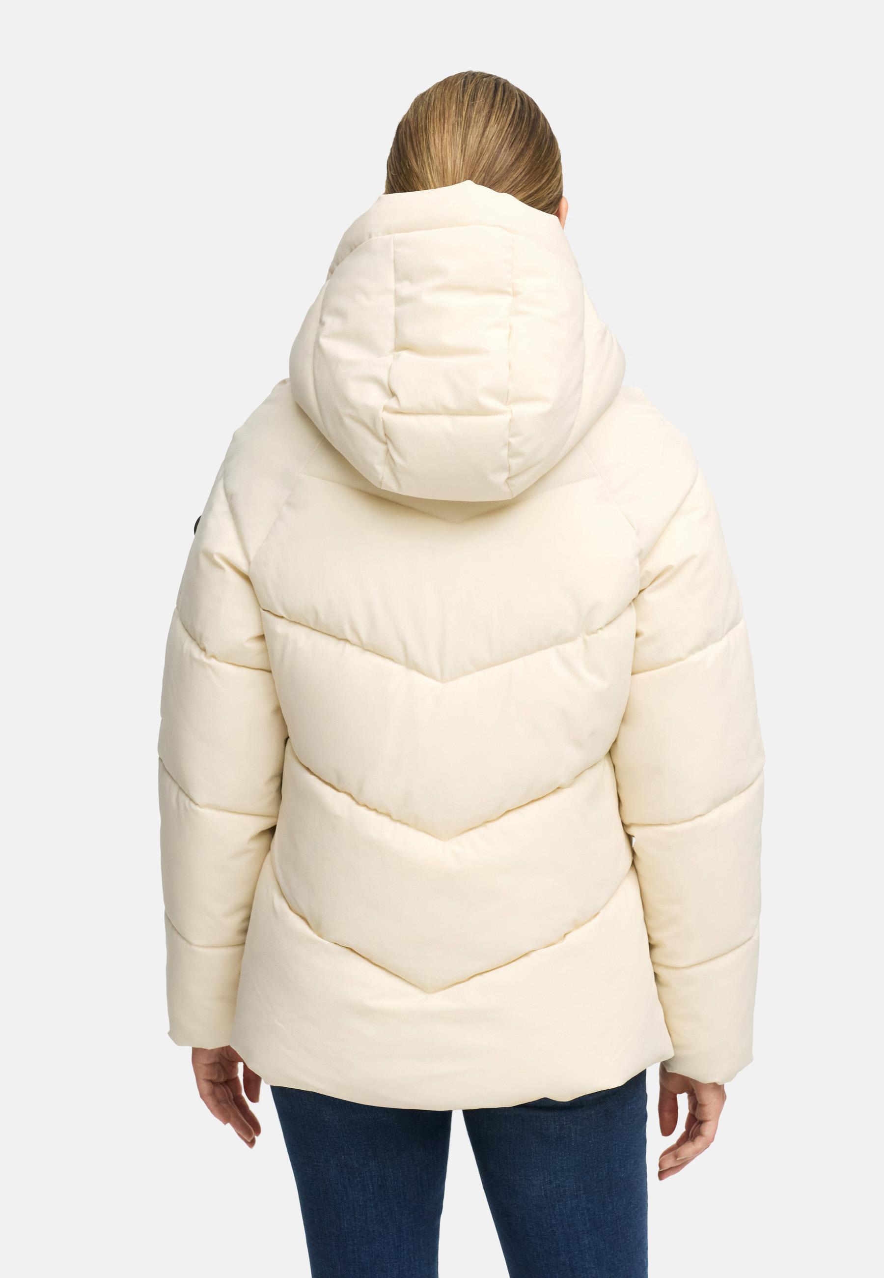 Steppjacke mit Kapuze "Kwamee 16" Cream