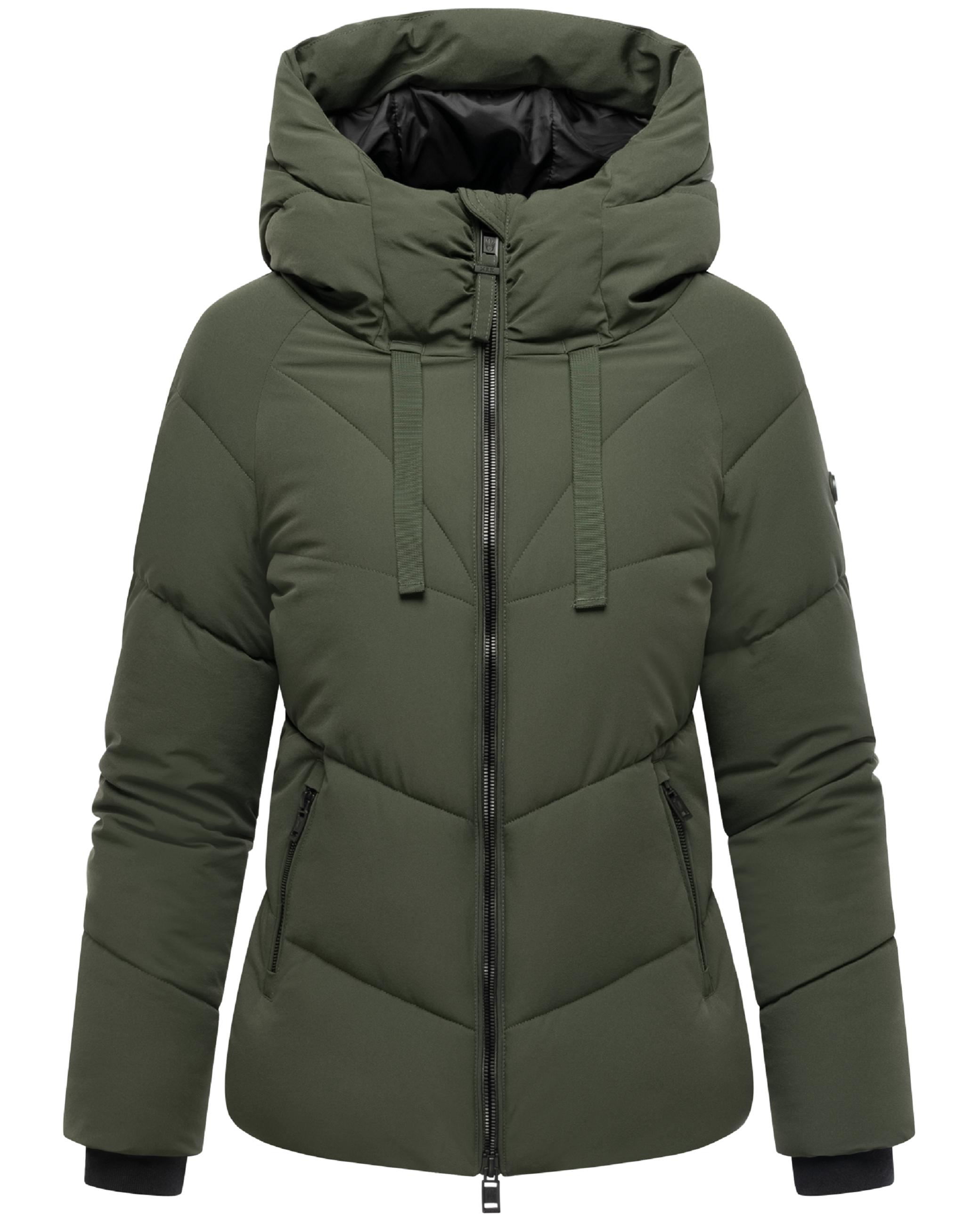 Steppjacke mit Kapuze "Kwamee 16" Dark Olive