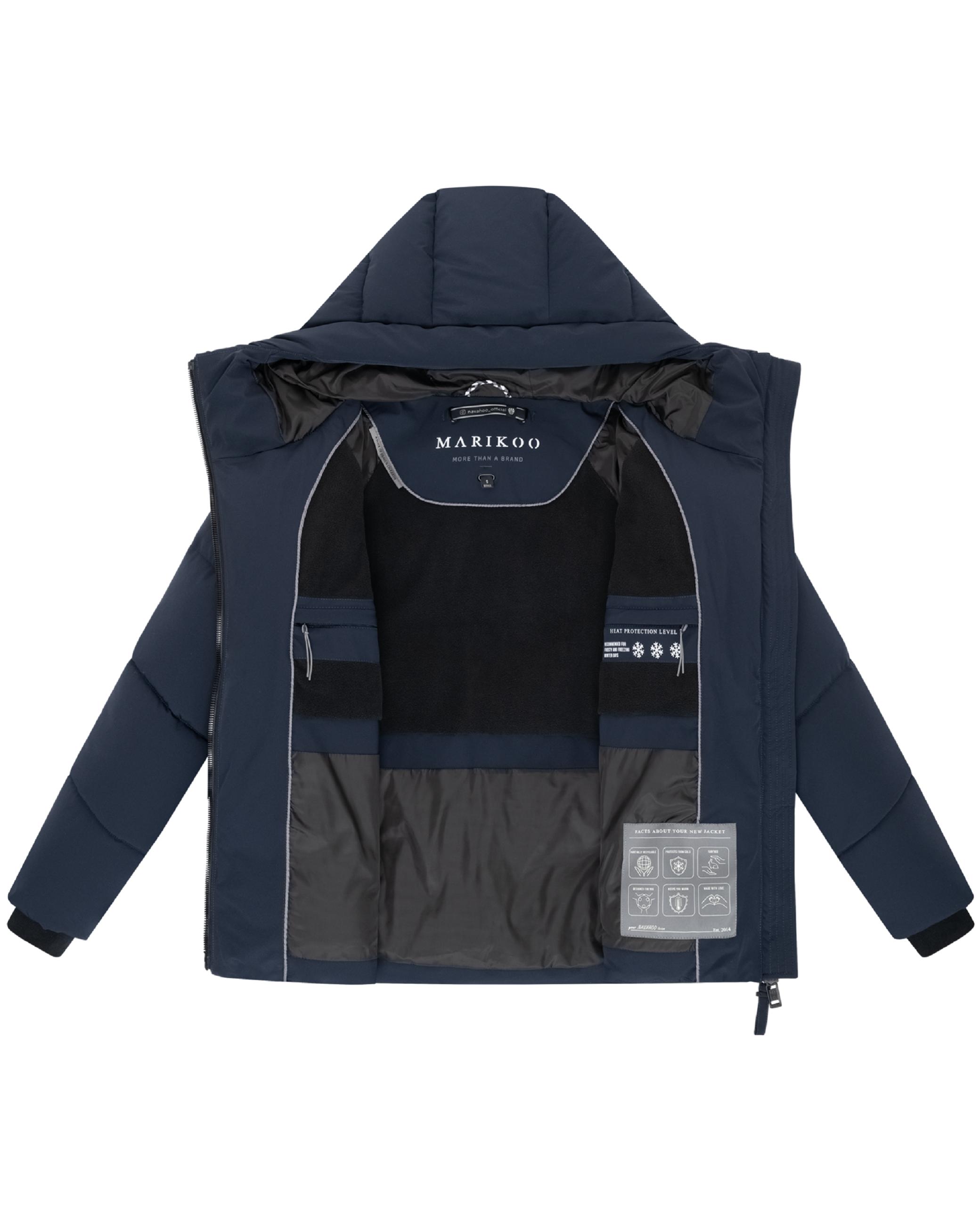Steppjacke mit Kapuze "Kwamee 16" Navy