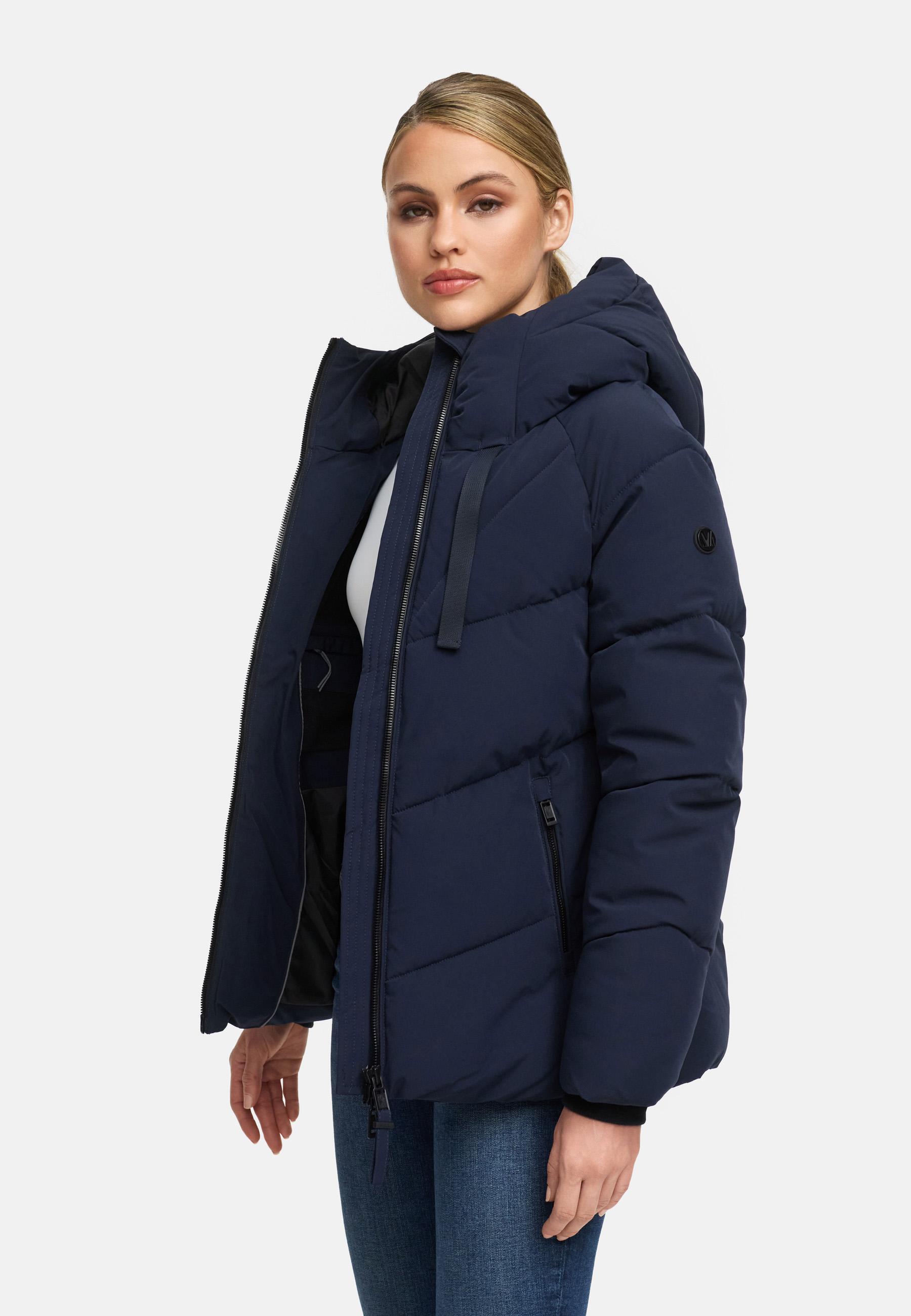 Steppjacke mit Kapuze "Kwamee 16" Navy