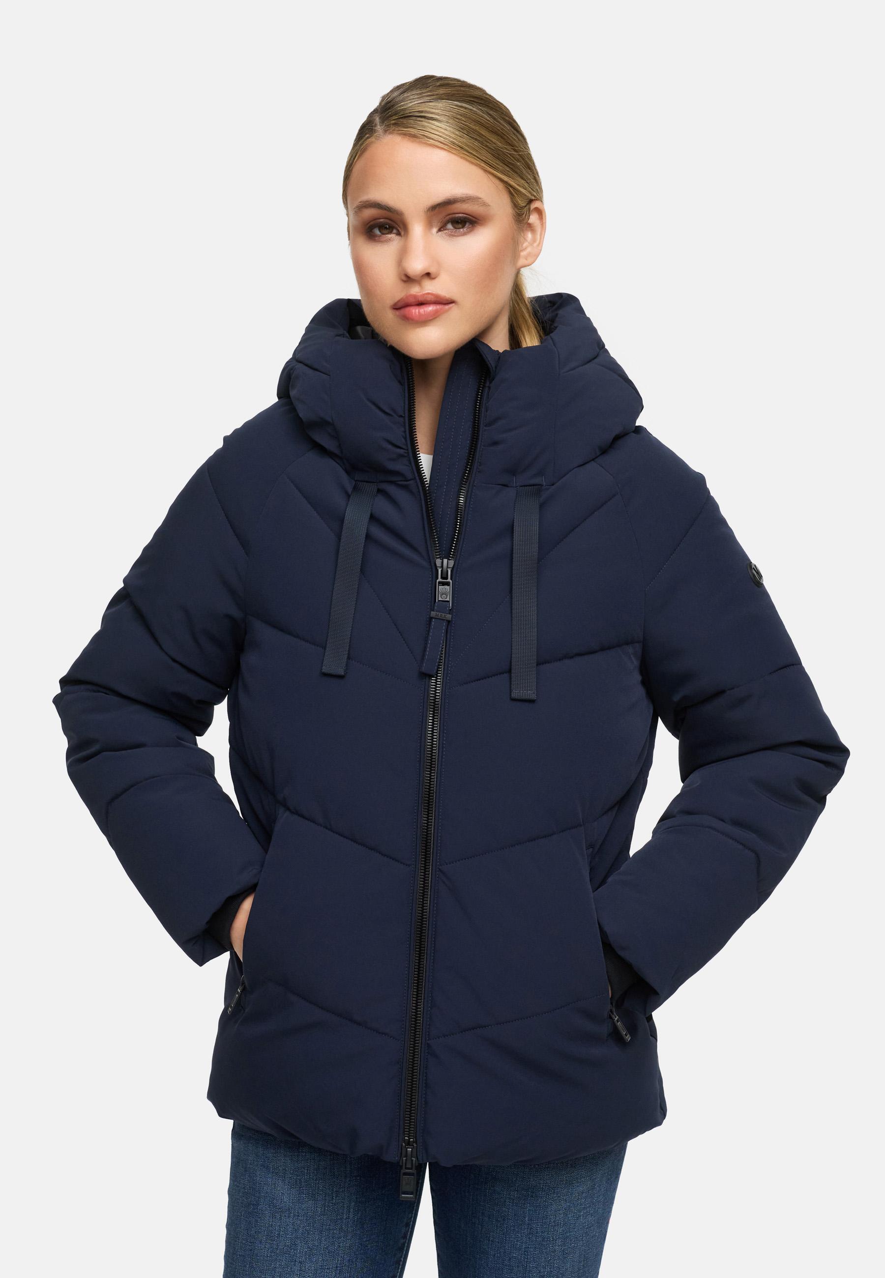 Steppjacke mit Kapuze "Kwamee 16" Navy
