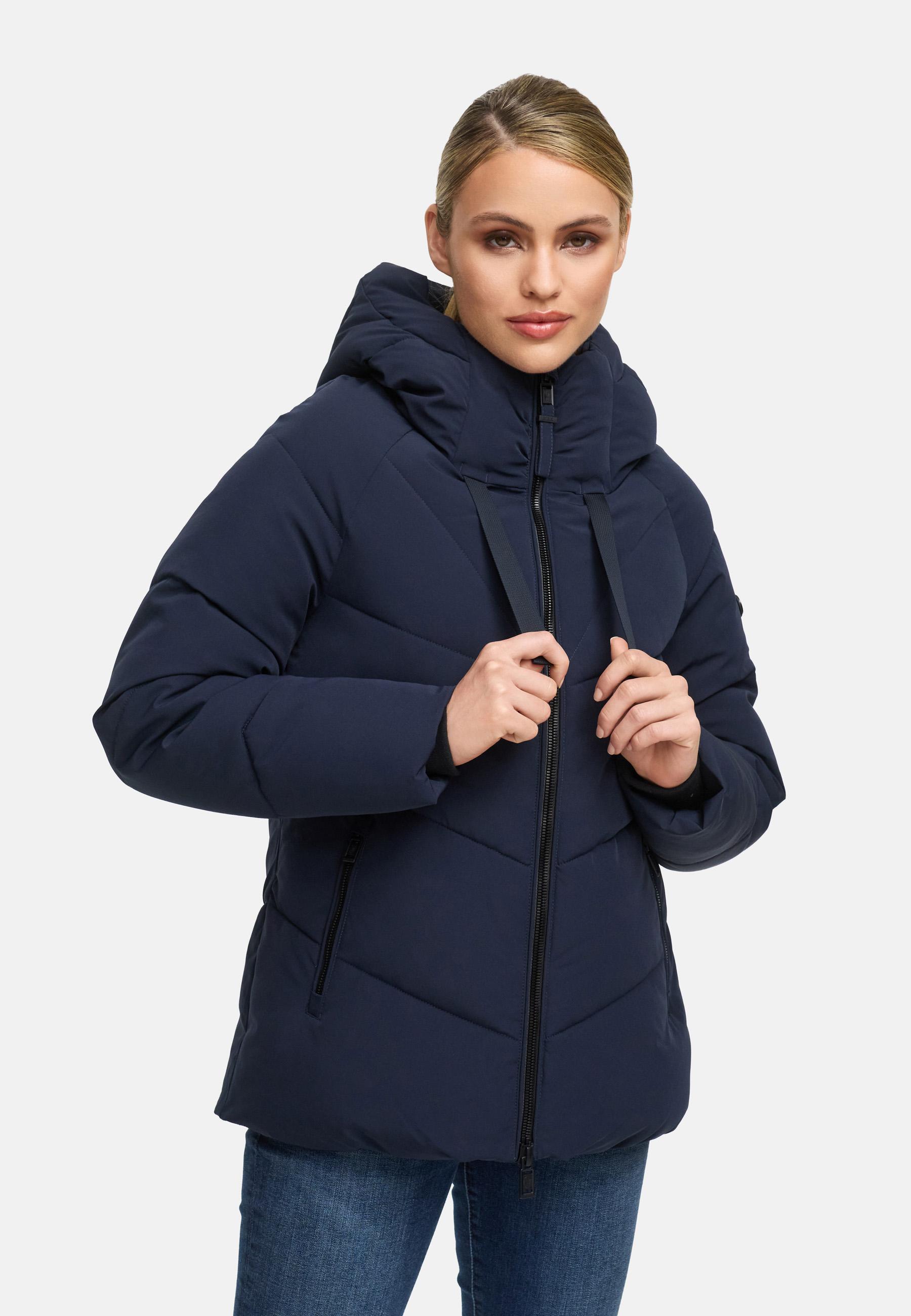 Steppjacke mit Kapuze "Kwamee 16" Navy