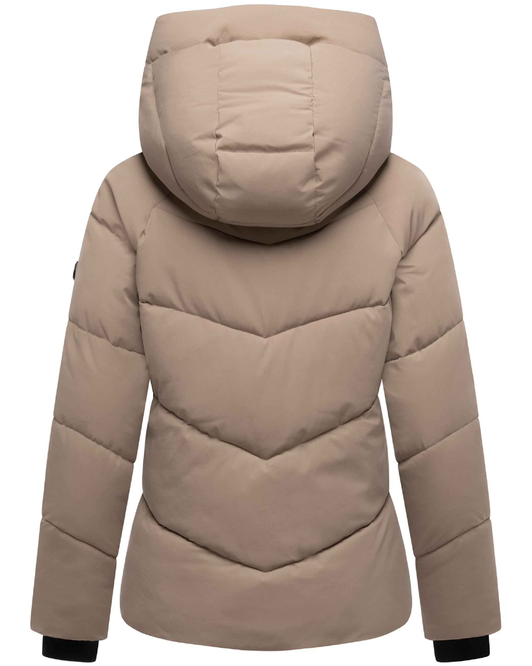 Steppjacke mit Kapuze "Kwamee 16" Taupe Grey