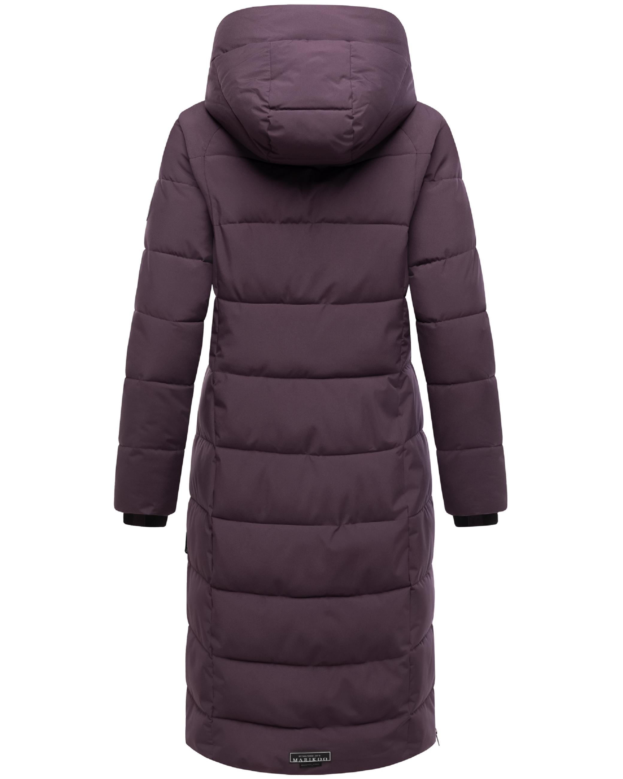 Winter Steppmantel mit Kapuze "Lanitaa XVI" Dusty Plum