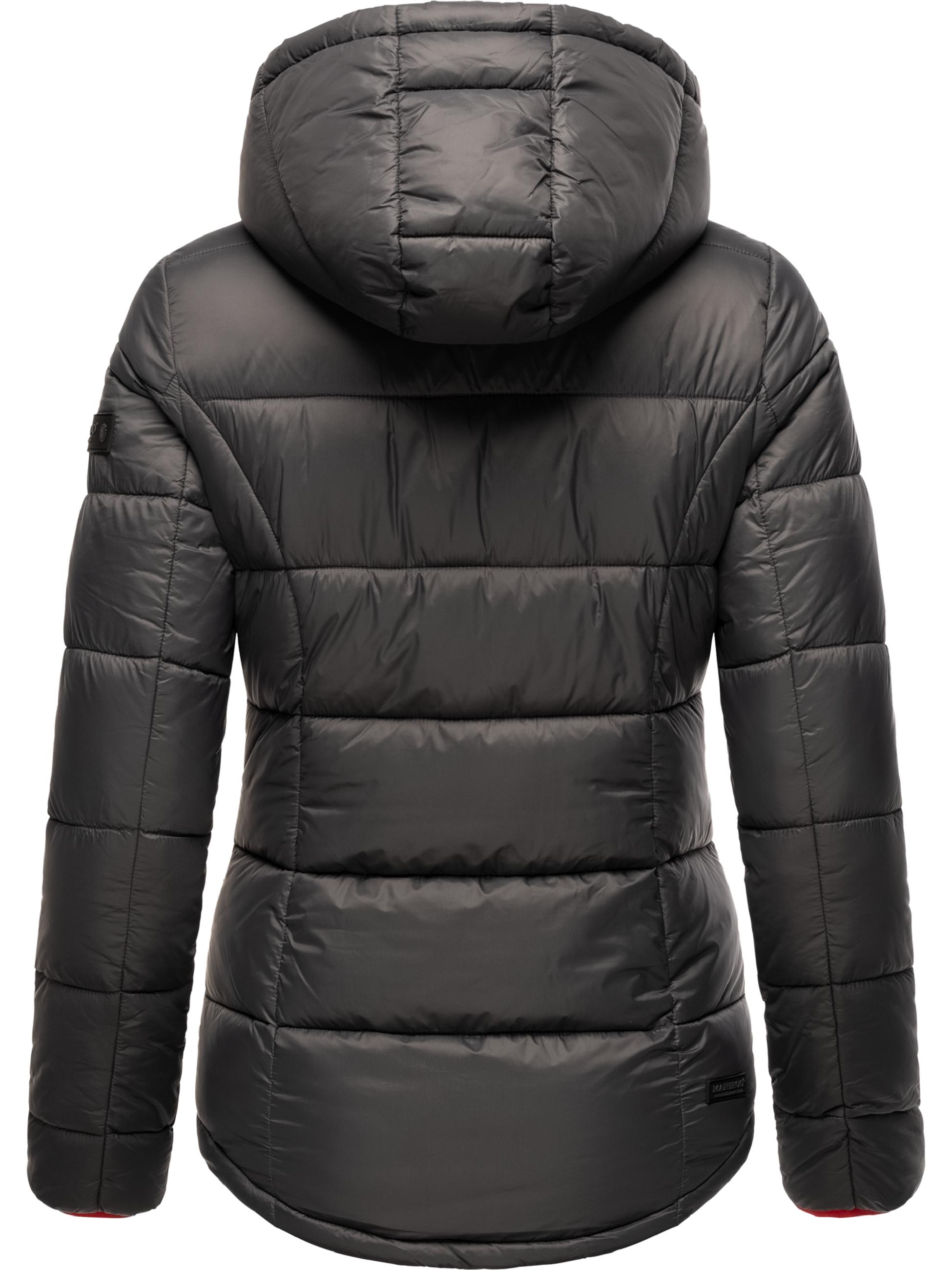 Winter Steppjacke mit Kapuze "Leandraa" Anthracite