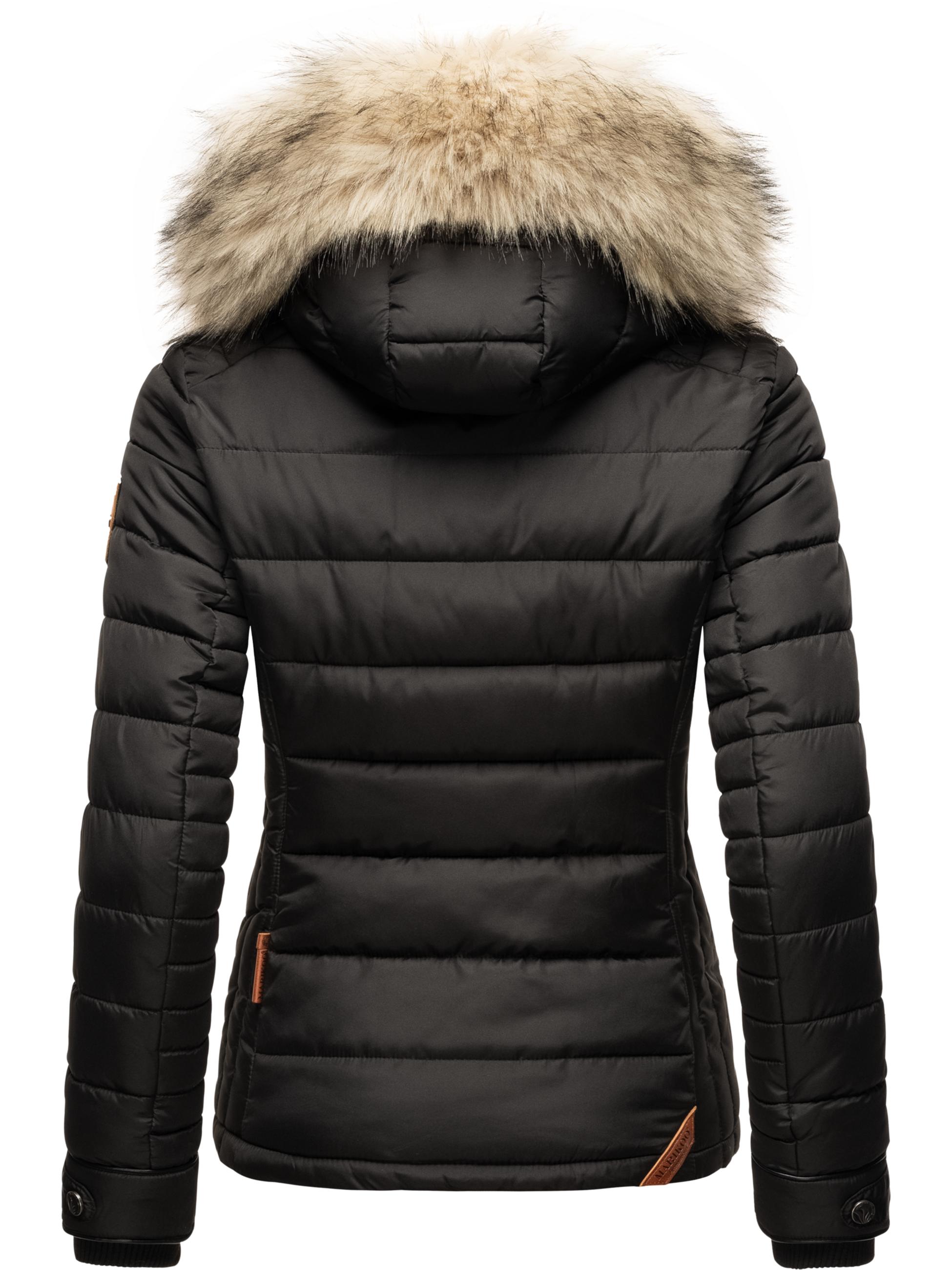 Winter Steppjacke mit Kapuze "Lerikaa" Black