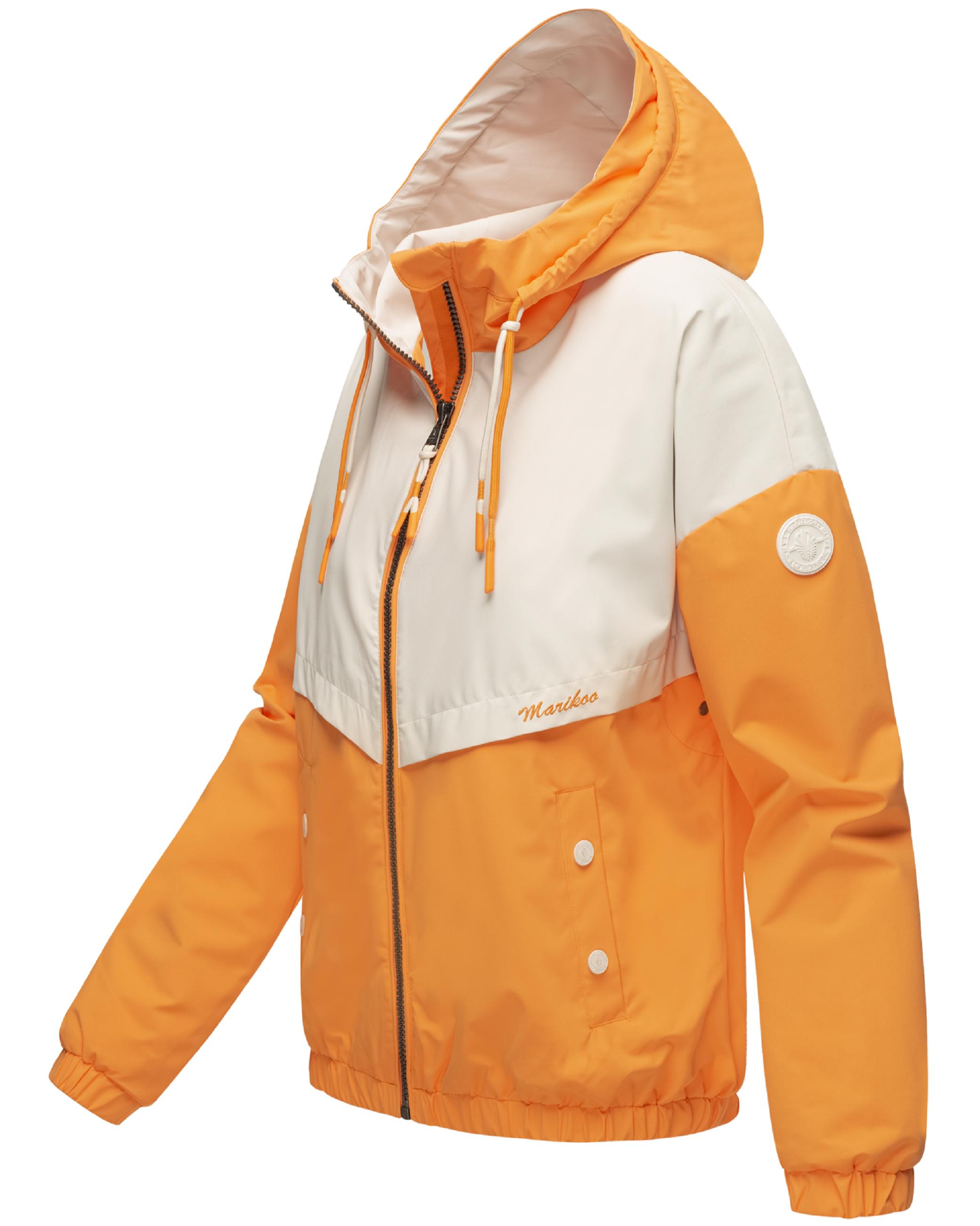 Leichte Bomberjacke mit Kapuze "Liubkaa" Apricot Sorbet