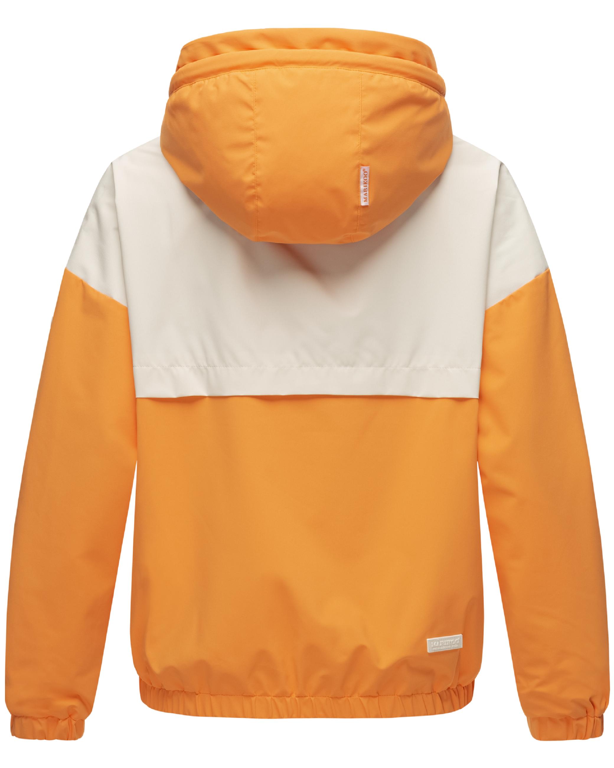 Leichte Bomberjacke mit Kapuze "Liubkaa" Apricot Sorbet