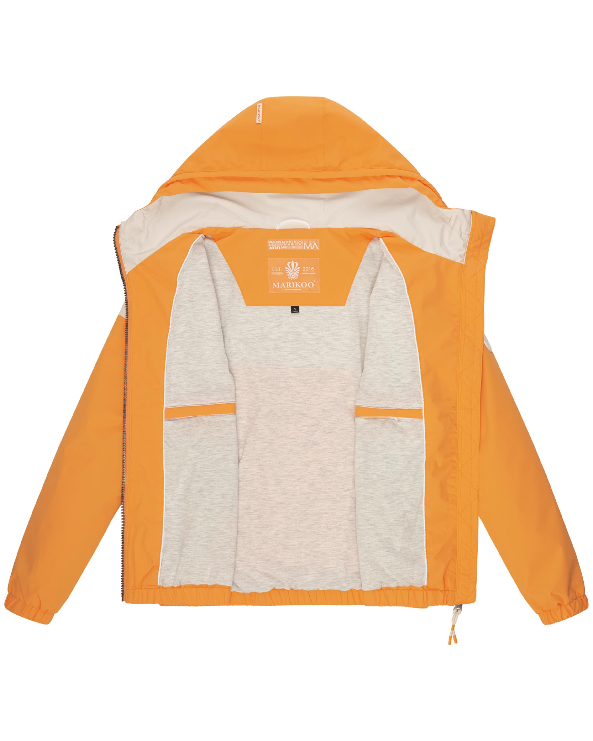 Leichte Bomberjacke mit Kapuze "Liubkaa" Apricot Sorbet