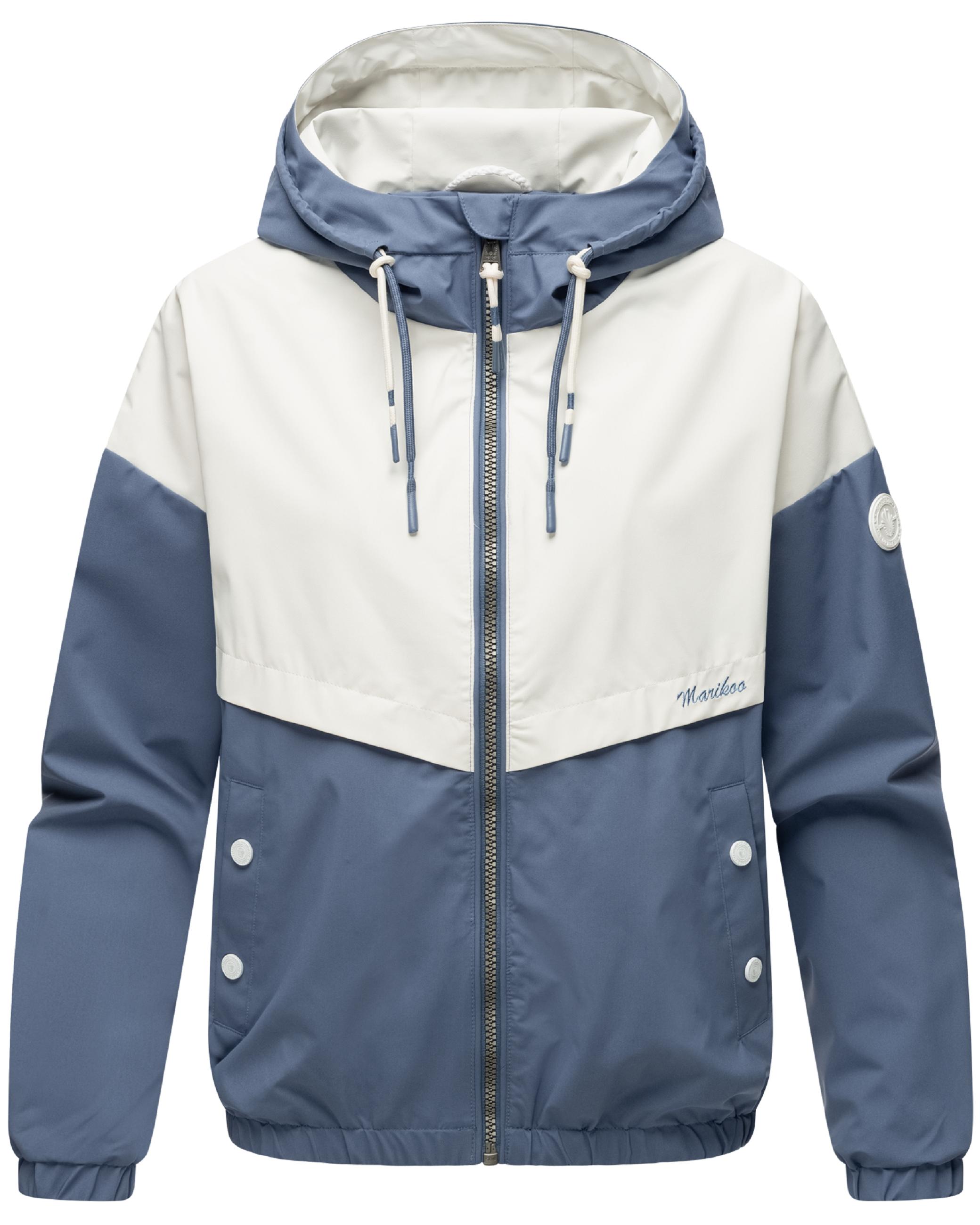 Leichte Bomberjacke mit Kapuze "Liubkaa" Dusty Blue