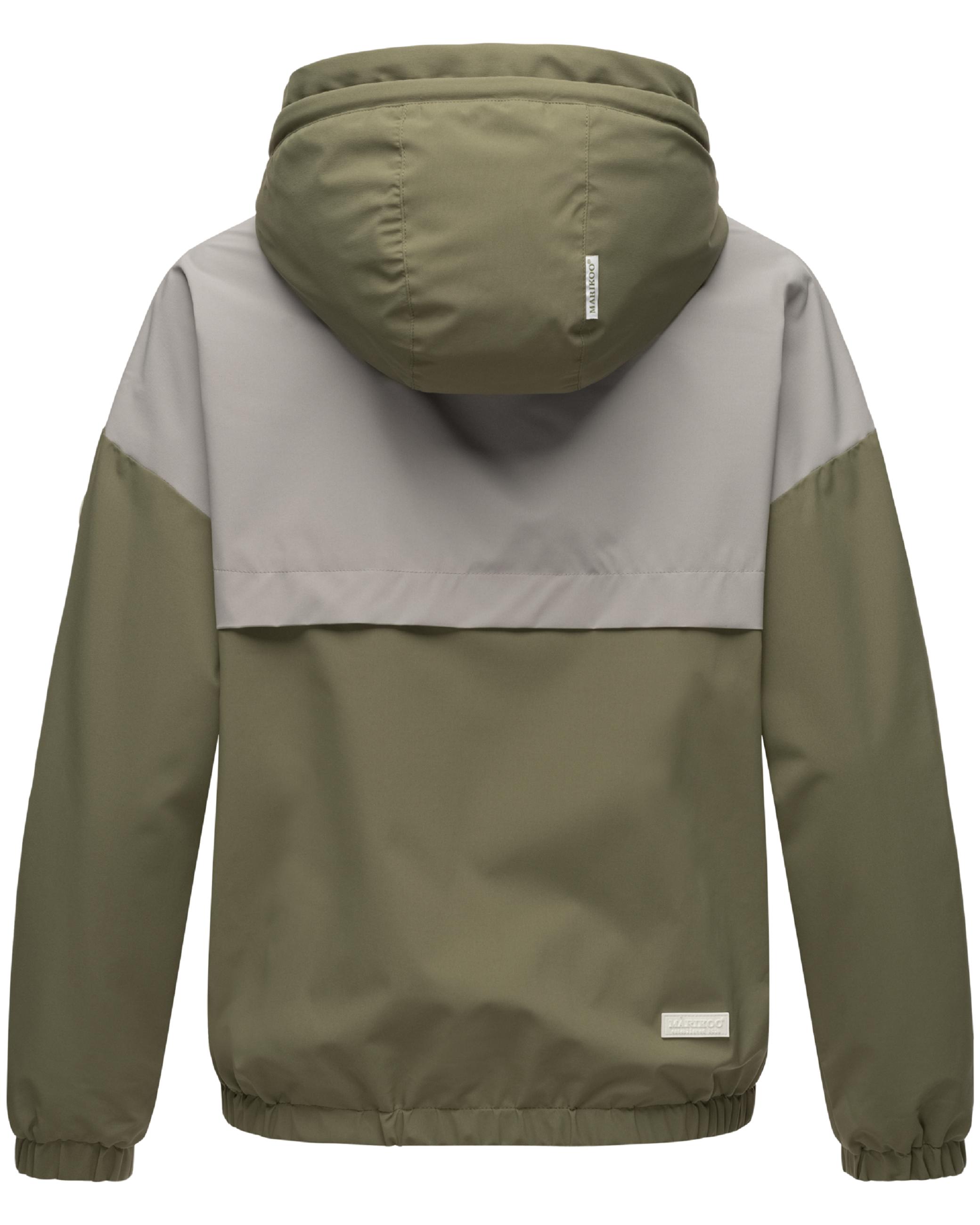 Leichte Bomberjacke mit Kapuze "Liubkaa" Dusty Olive