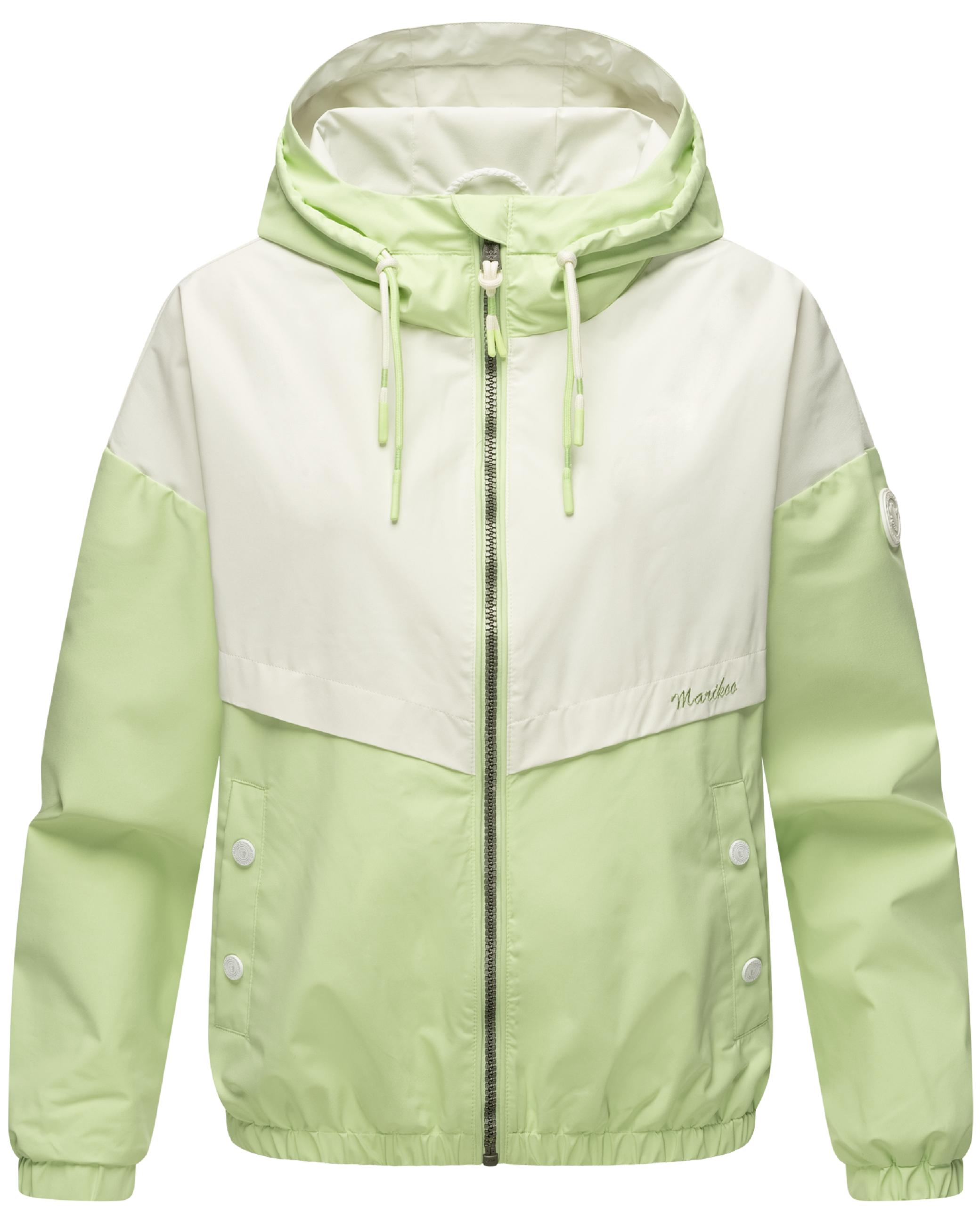 Leichte Bomberjacke mit Kapuze "Liubkaa" Pastel Lime