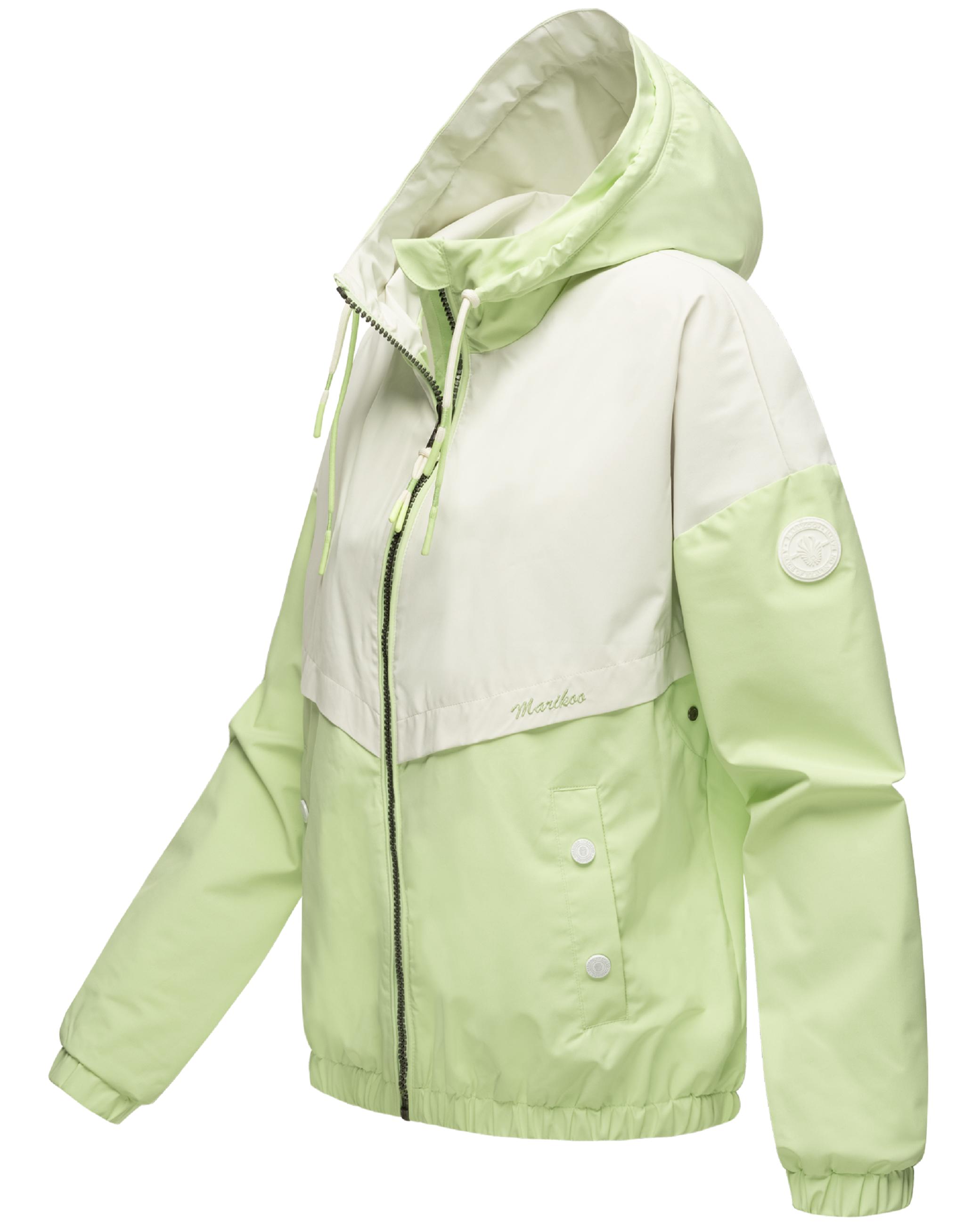 Leichte Bomberjacke mit Kapuze "Liubkaa" Pastel Lime