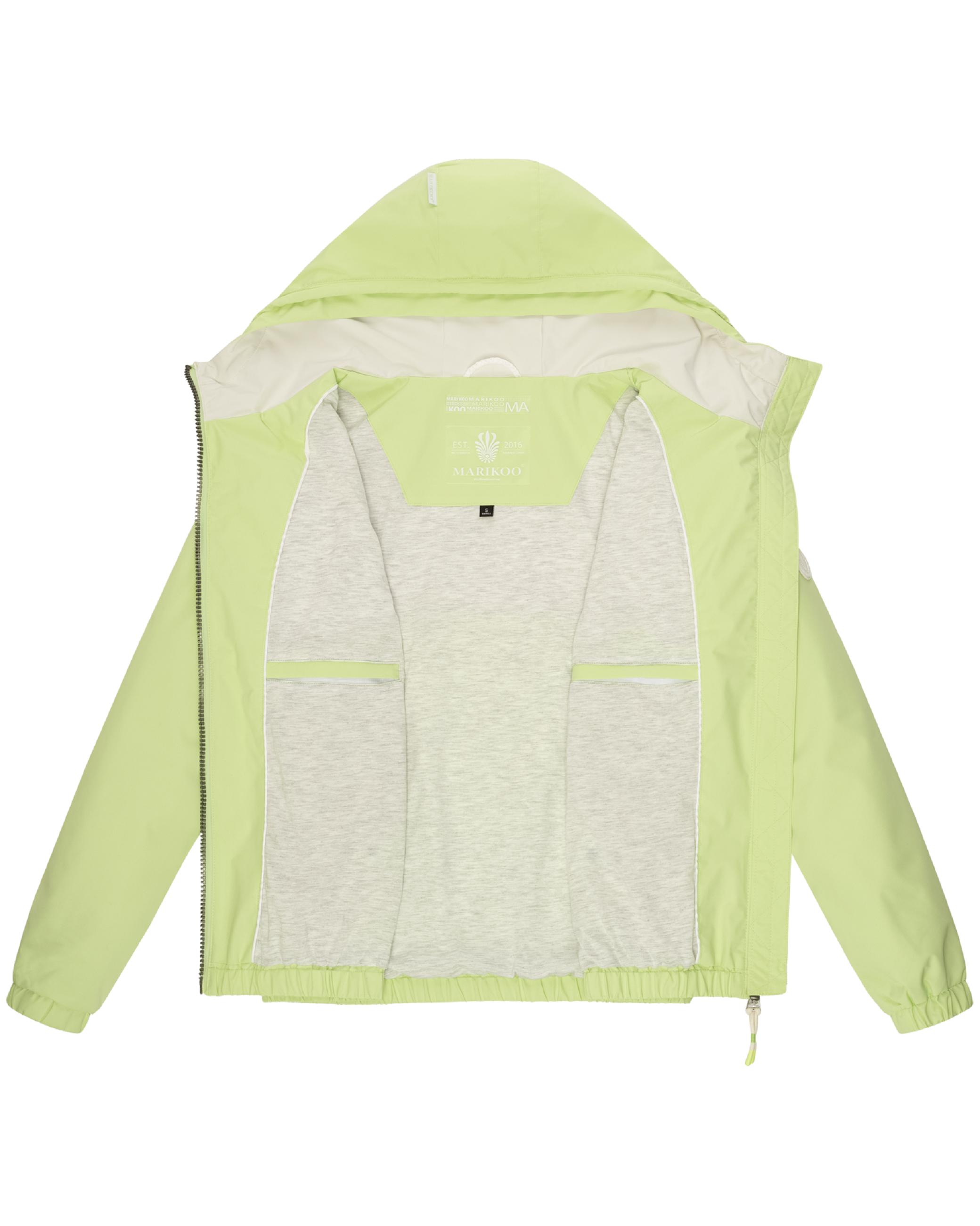 Leichte Bomberjacke mit Kapuze "Liubkaa" Pastel Lime