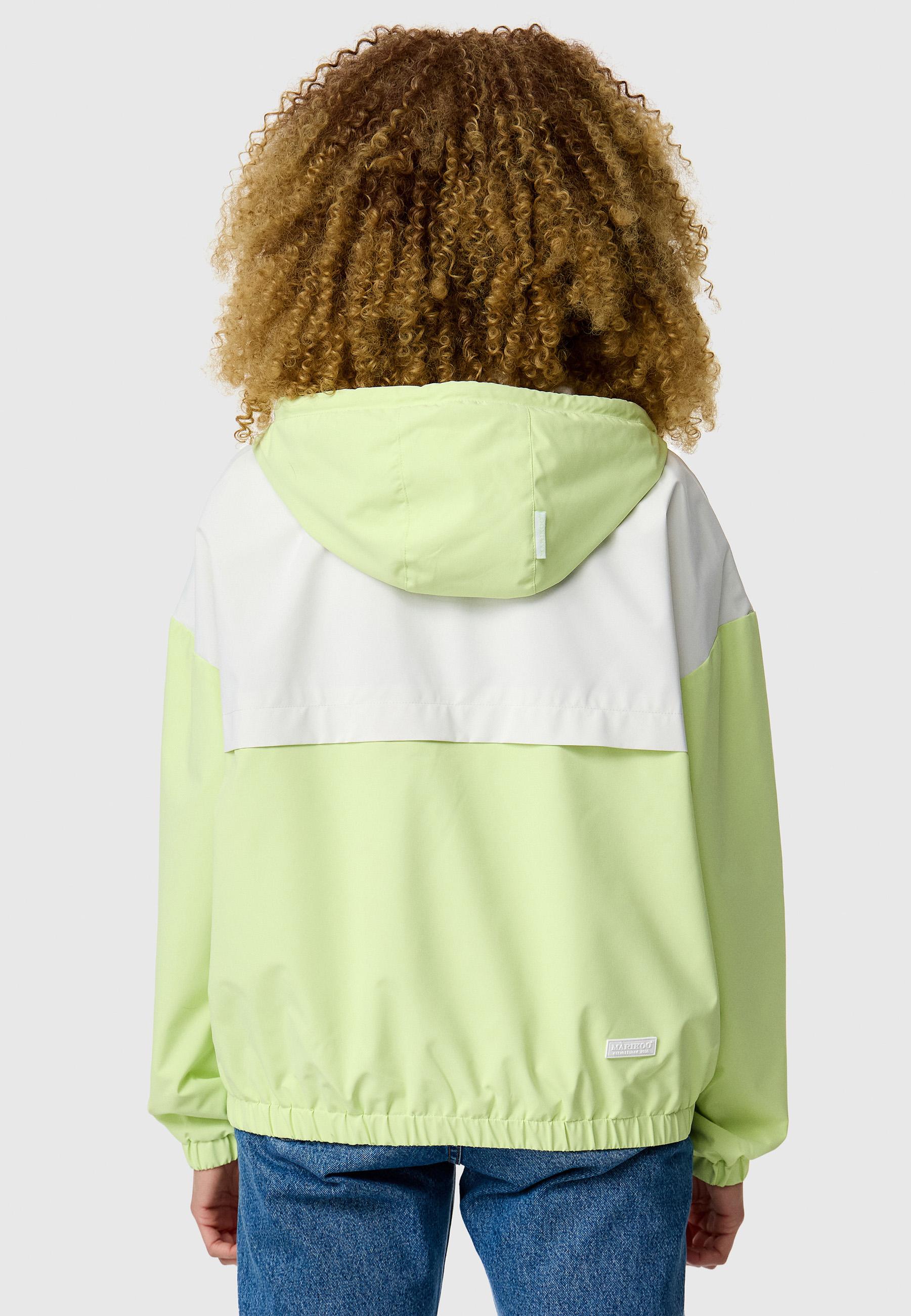 Leichte Bomberjacke mit Kapuze "Liubkaa" Pastel Lime