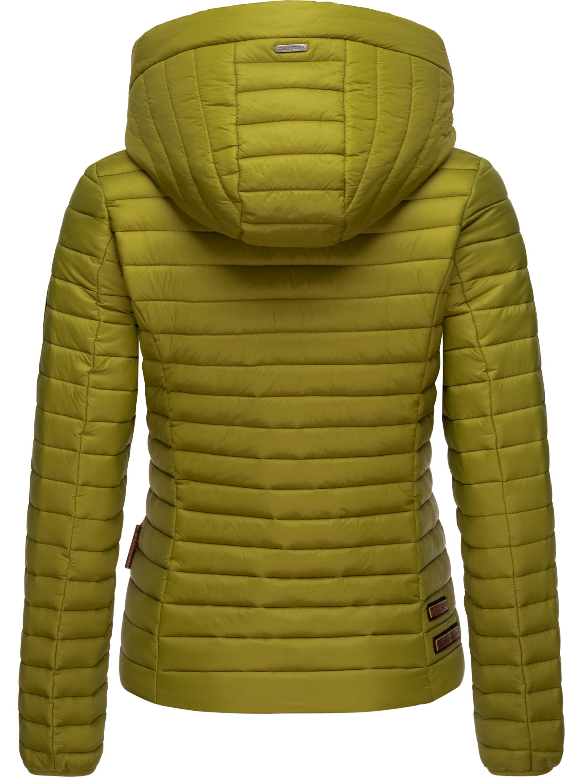 Leichte Steppjacke mit Kapuze "Löwenbaby" Moss Green